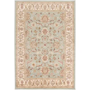 Artistic Weavers Harwood Floral Traditional Border Area Rug - 8' 10 x 12' 9