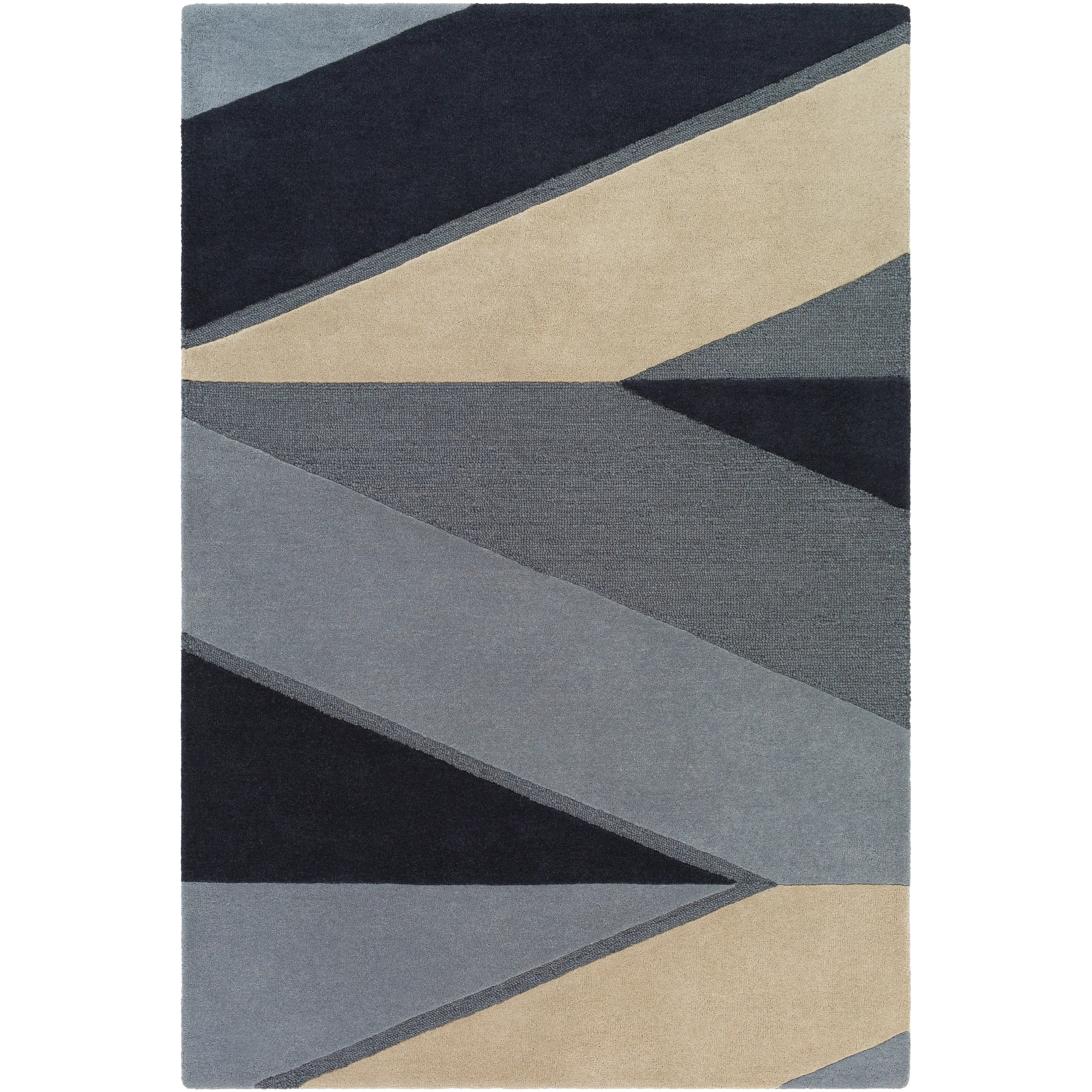 Artistic Weavers Lincoln Hand Tufted Geometric Wool Rug