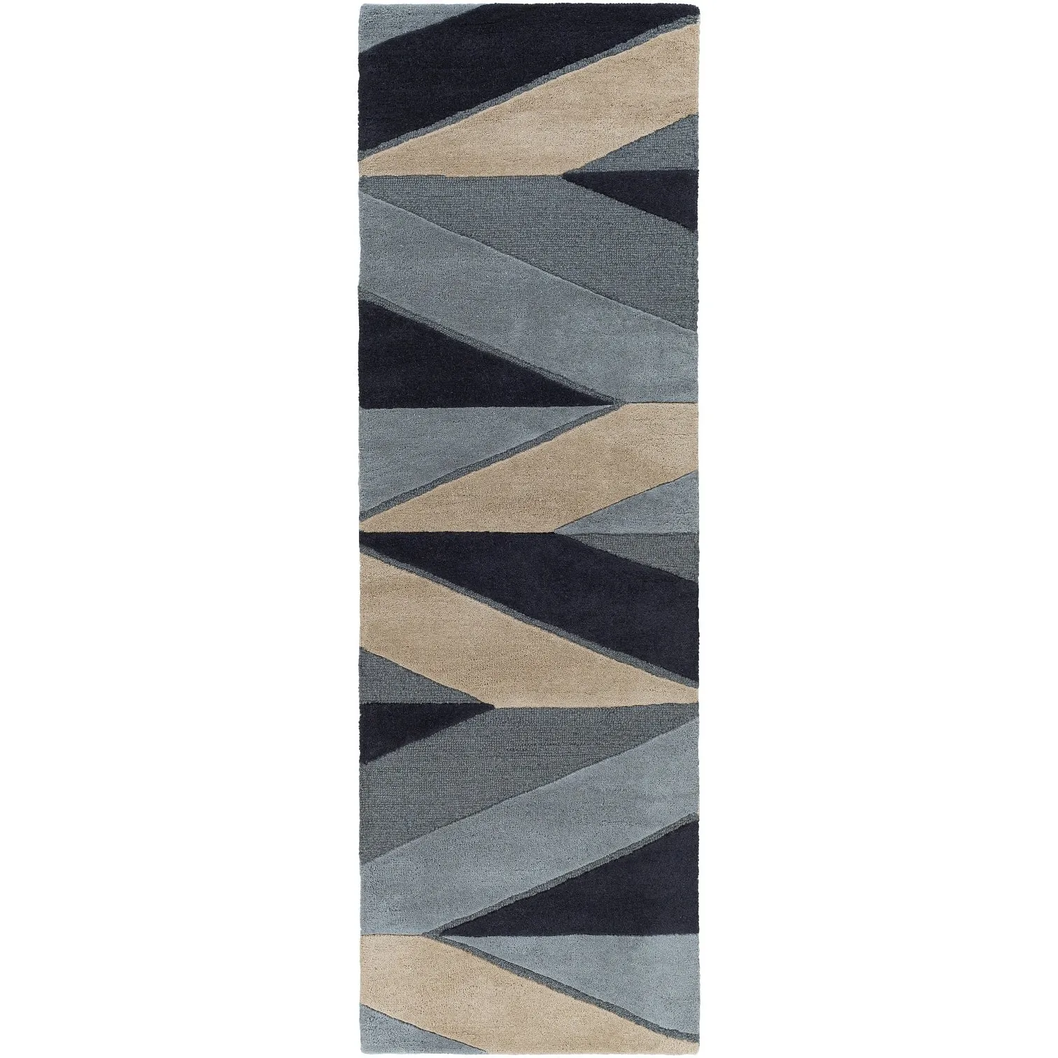 Artistic Weavers Lincoln Hand Tufted Geometric Wool Rug