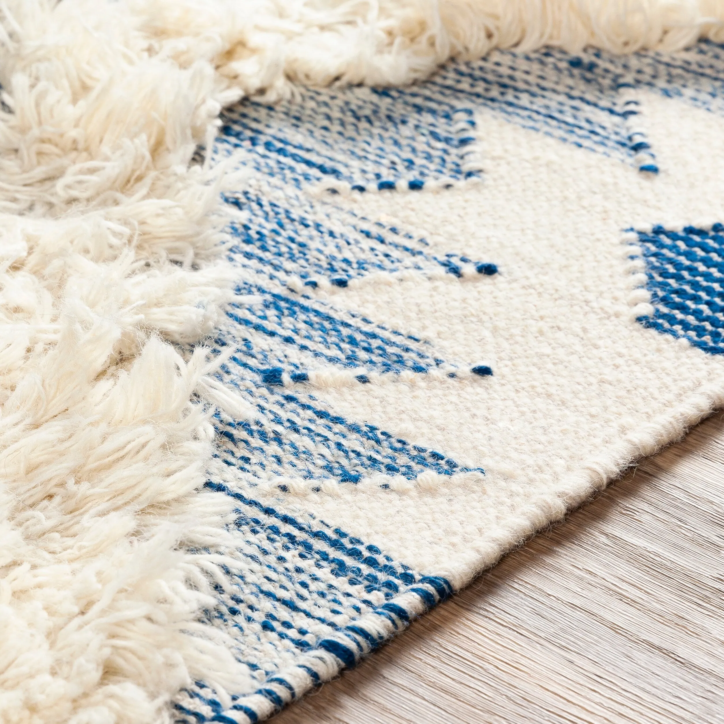 Artistic Weavers Topanga Handmade Wool Scandinavian Tassel Area Rug