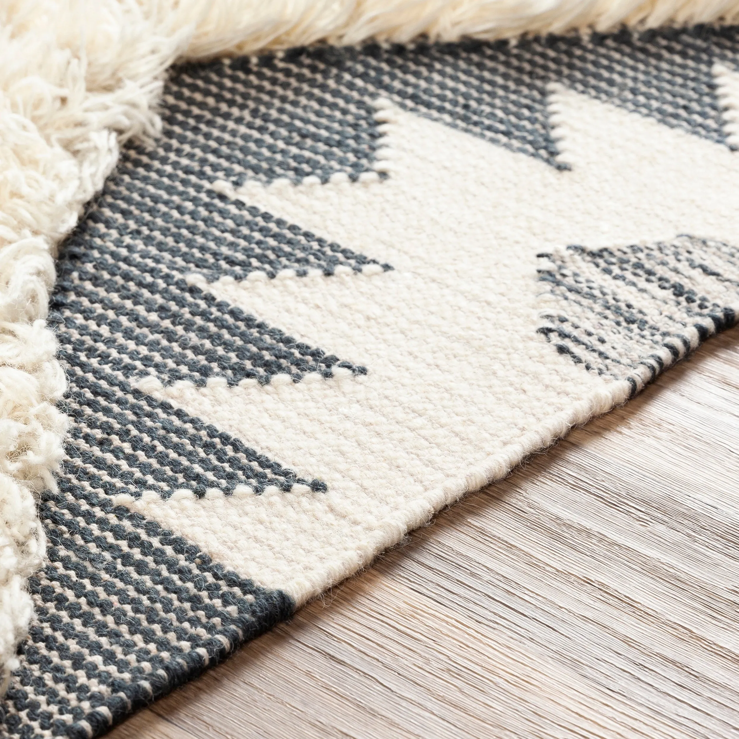 Artistic Weavers Topanga Handmade Wool Scandinavian Tassel Area Rug