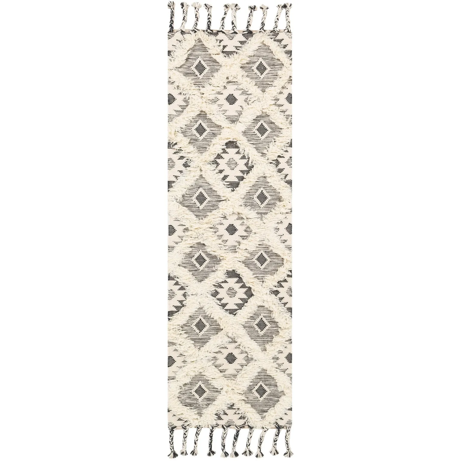 Artistic Weavers Topanga Handmade Wool Scandinavian Tassel Area Rug