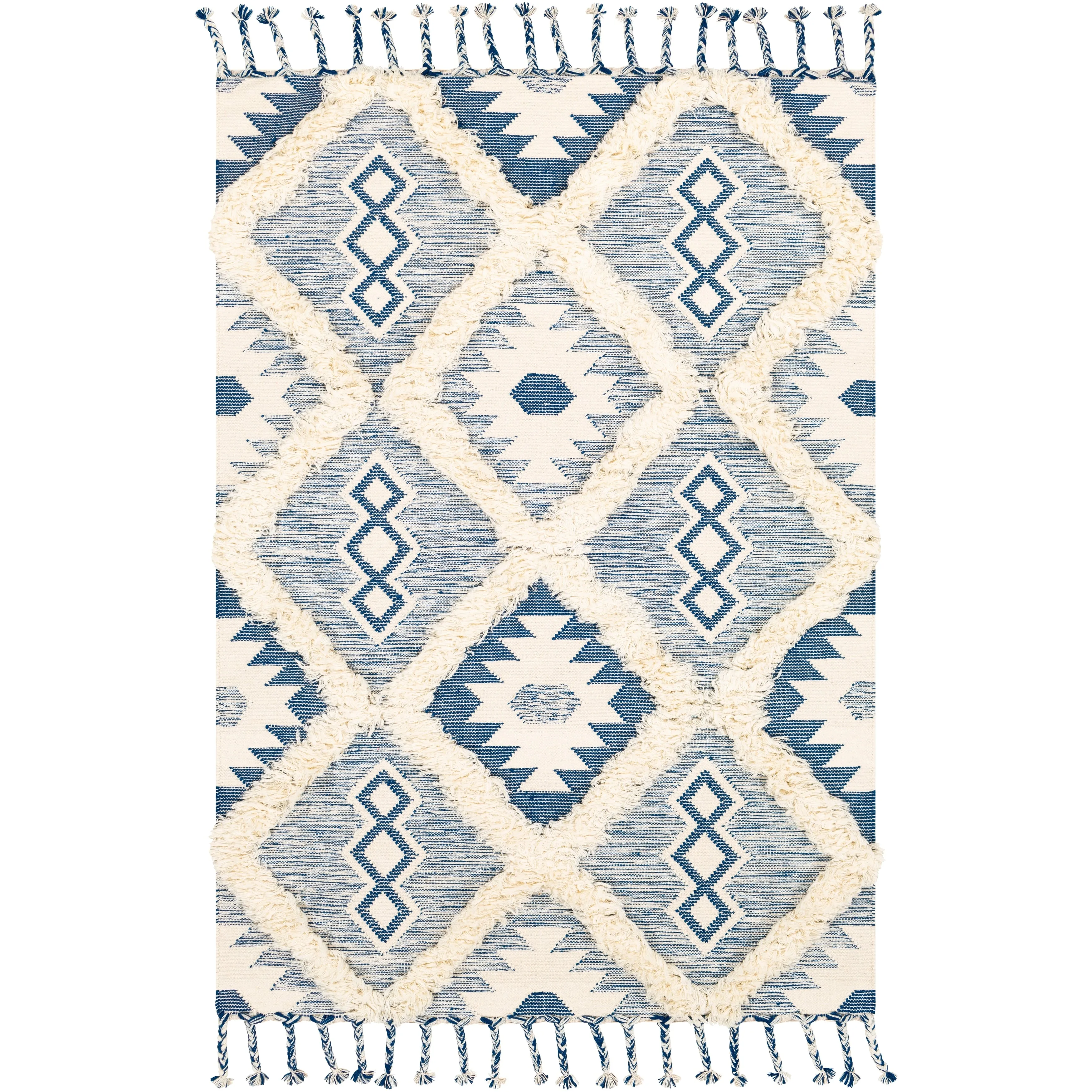 Artistic Weavers Topanga Handmade Wool Scandinavian Tassel Area Rug