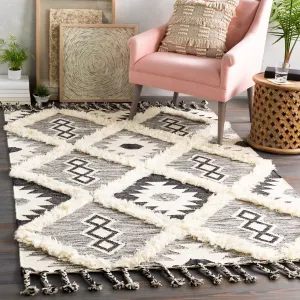 Artistic Weavers Topanga Handmade Wool Scandinavian Tassel Area Rug