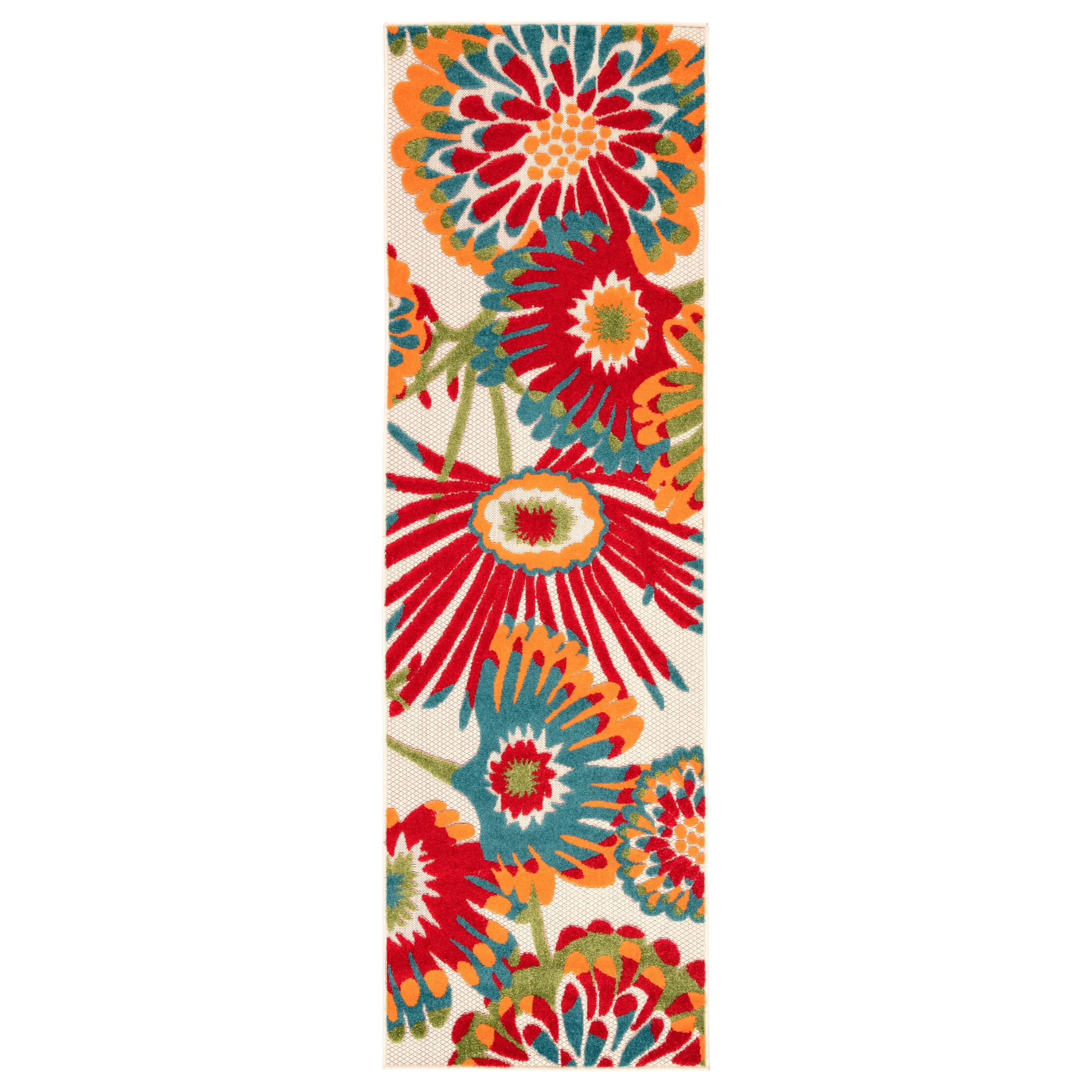 Balfour Indoor and Outdoor Floral Area Rug