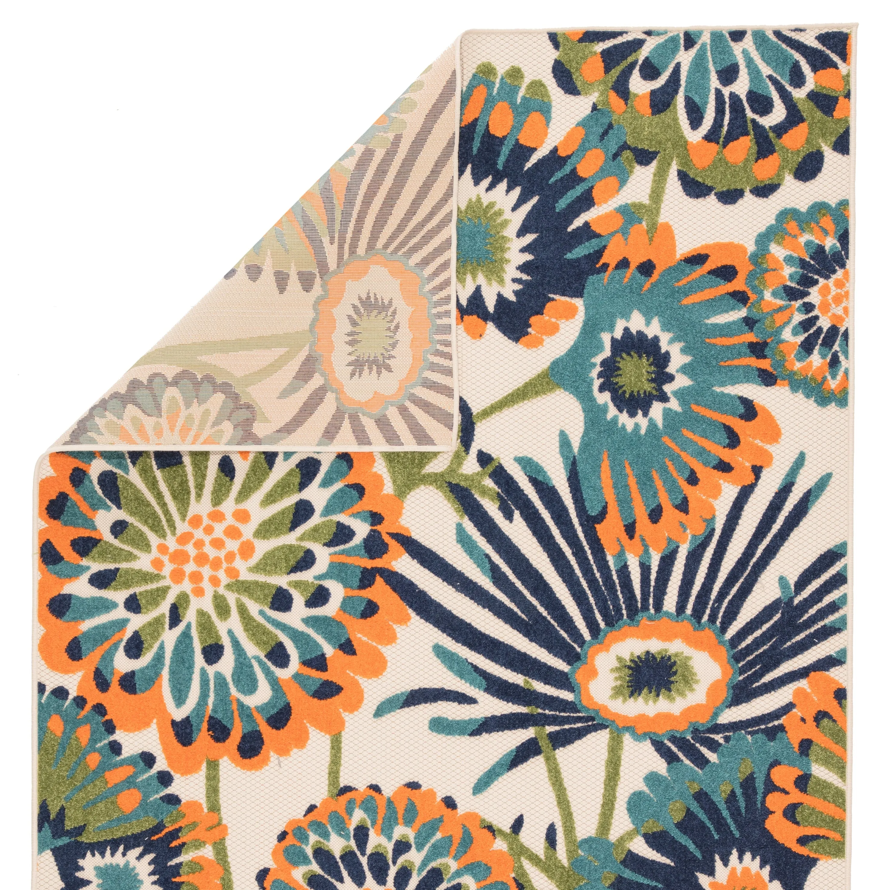 Balfour Indoor and Outdoor Floral Area Rug