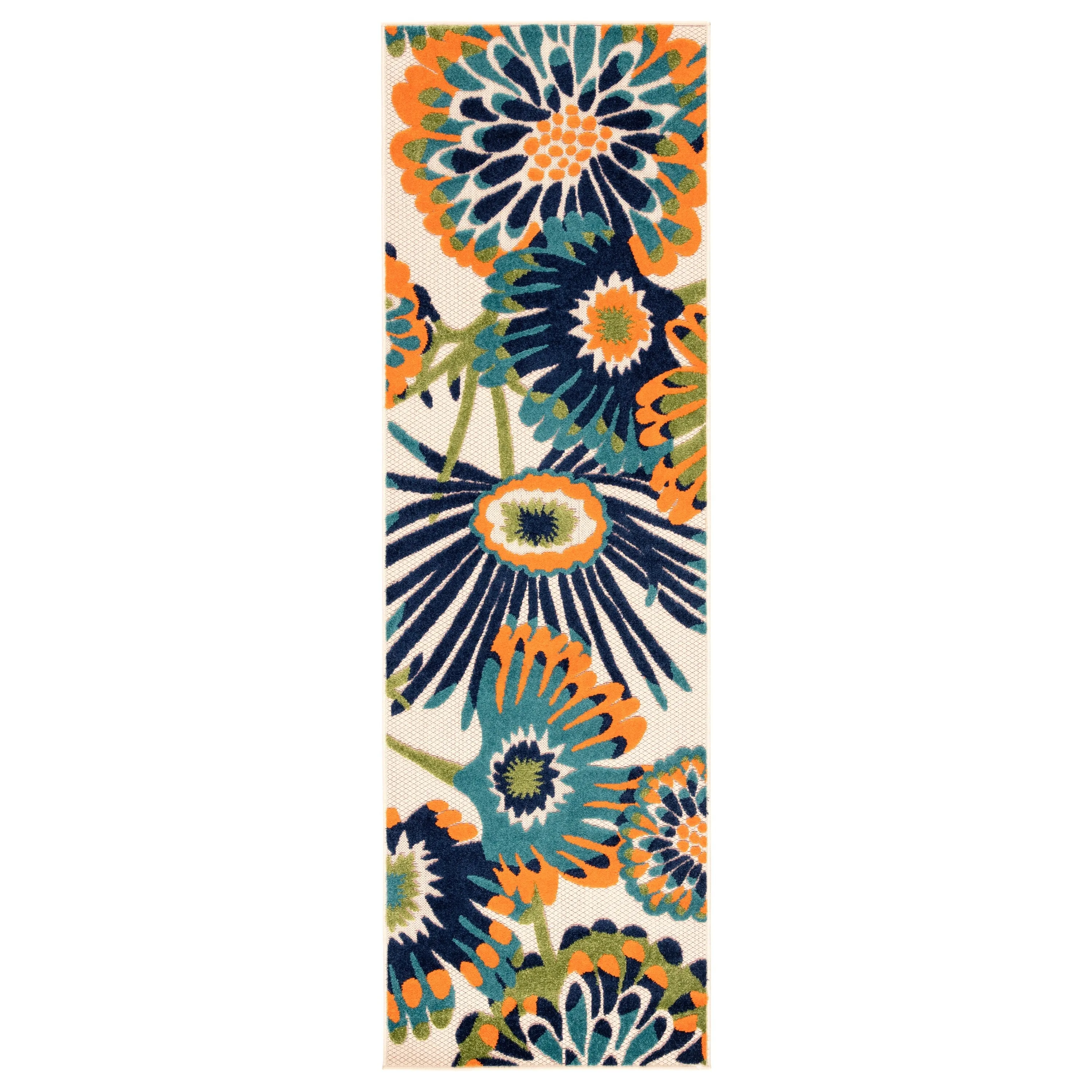Balfour Indoor and Outdoor Floral Area Rug