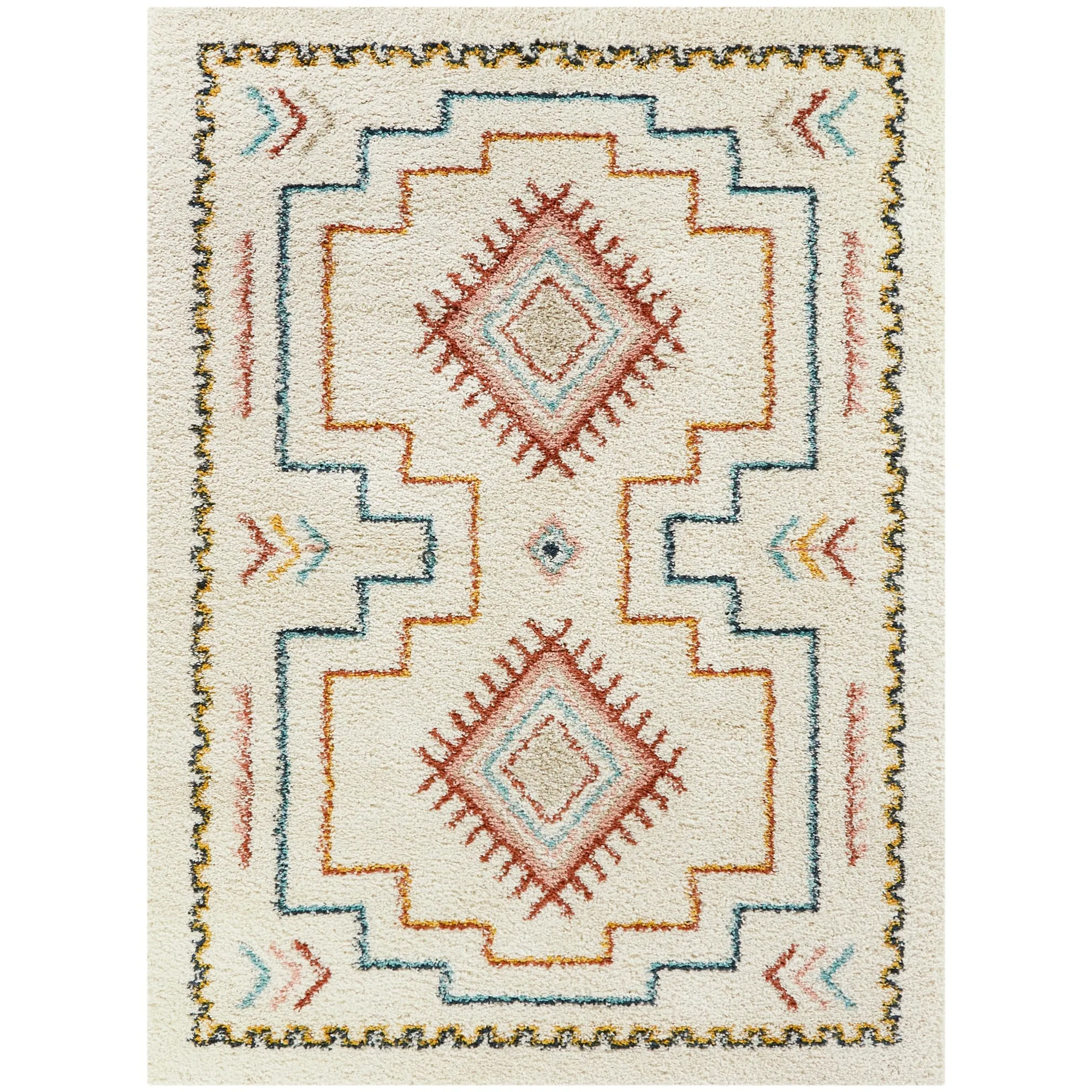 Bandele Boho Shag Area Rug
