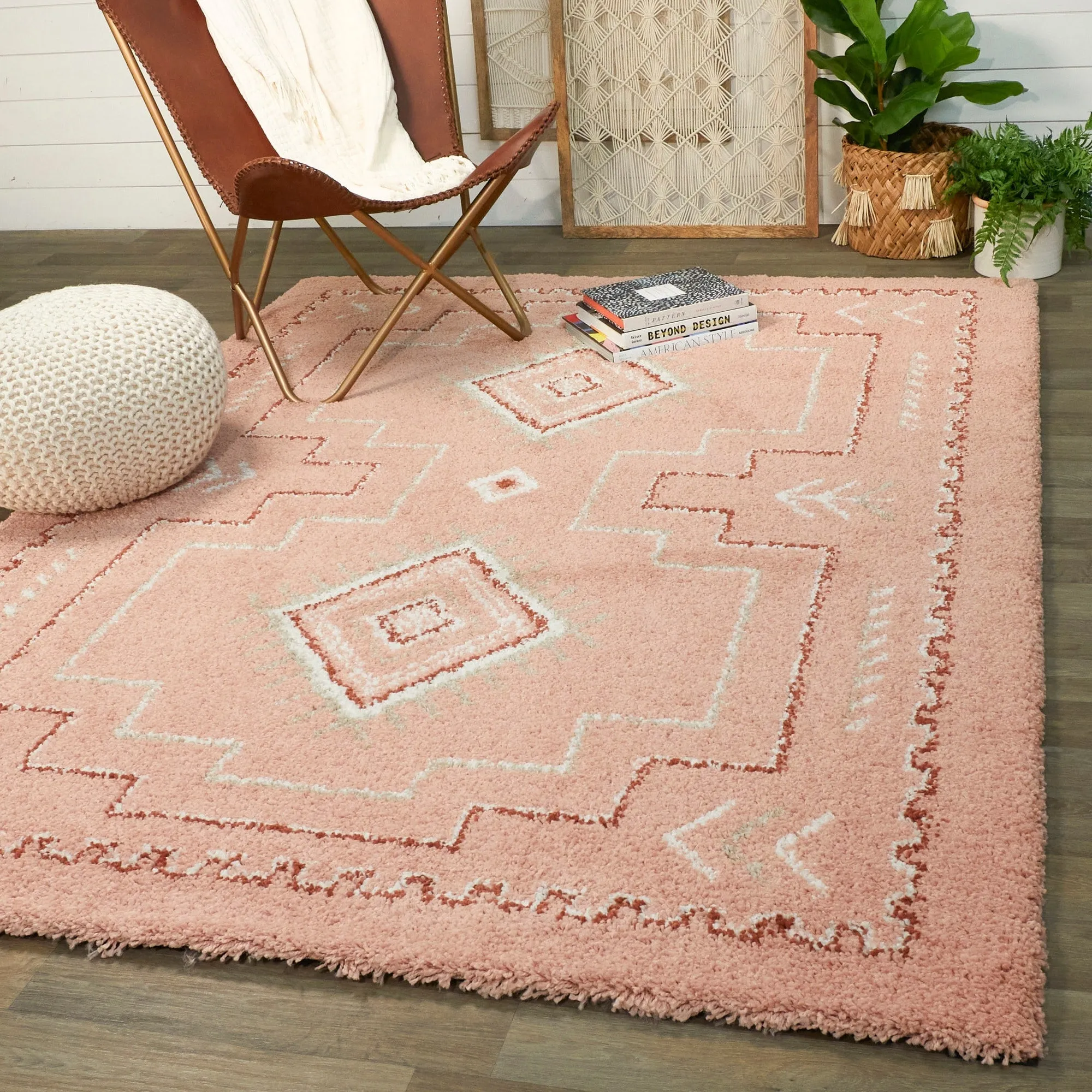 Bandele Boho Shag Area Rug