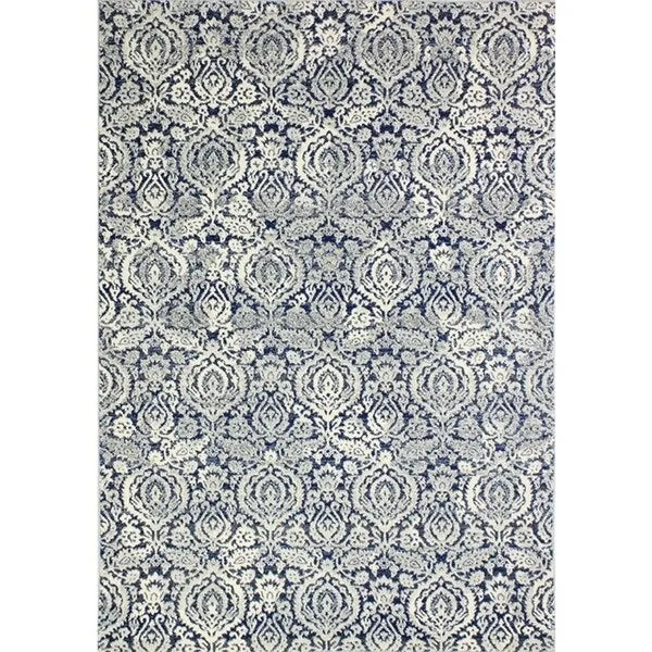 Bashian Elena Blue Machine Made Transitional Area