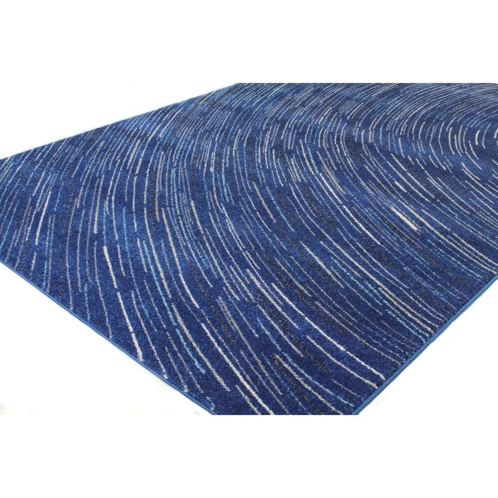 Bashian Nala Blue Abstract Modern Graphic Area Rug
