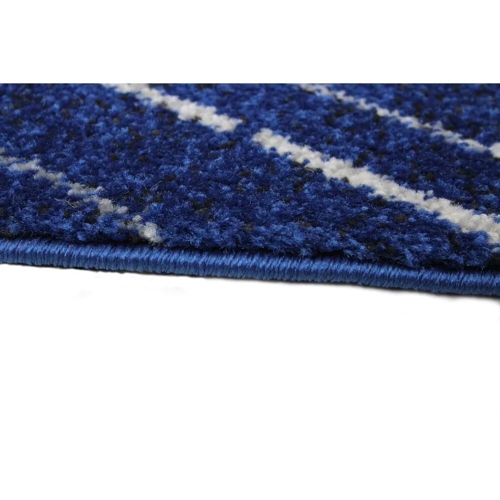 Bashian Nala Blue Abstract Modern Graphic Area Rug
