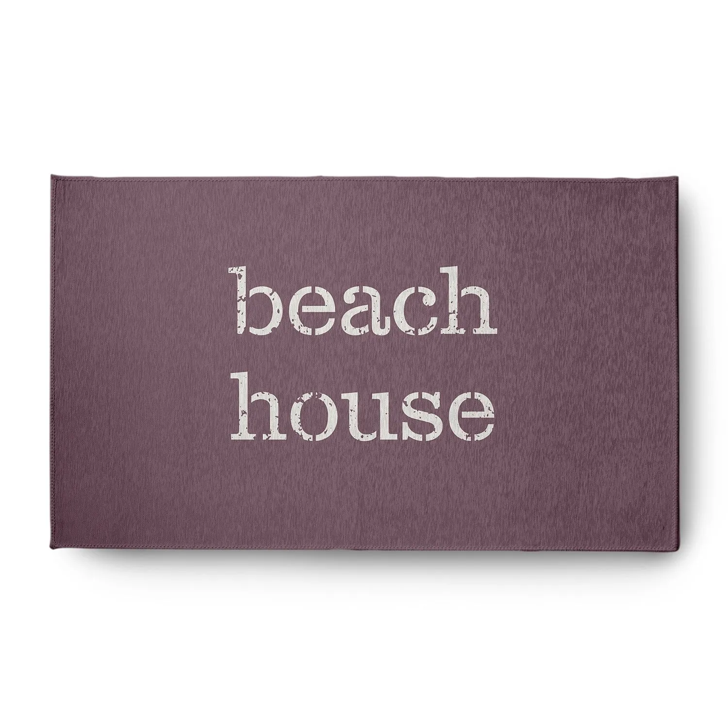 Beach House Nautical Chenille Rug