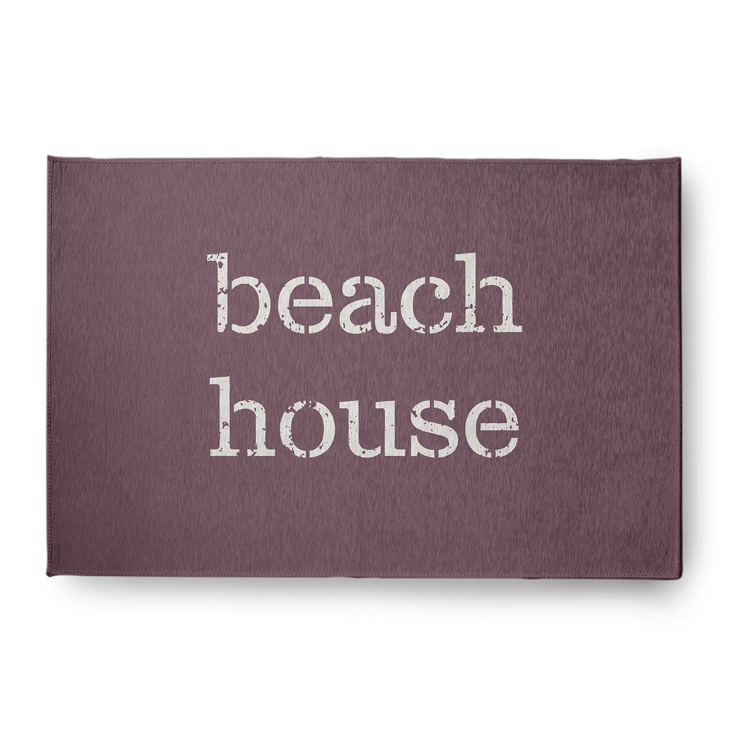 Beach House Nautical Chenille Rug