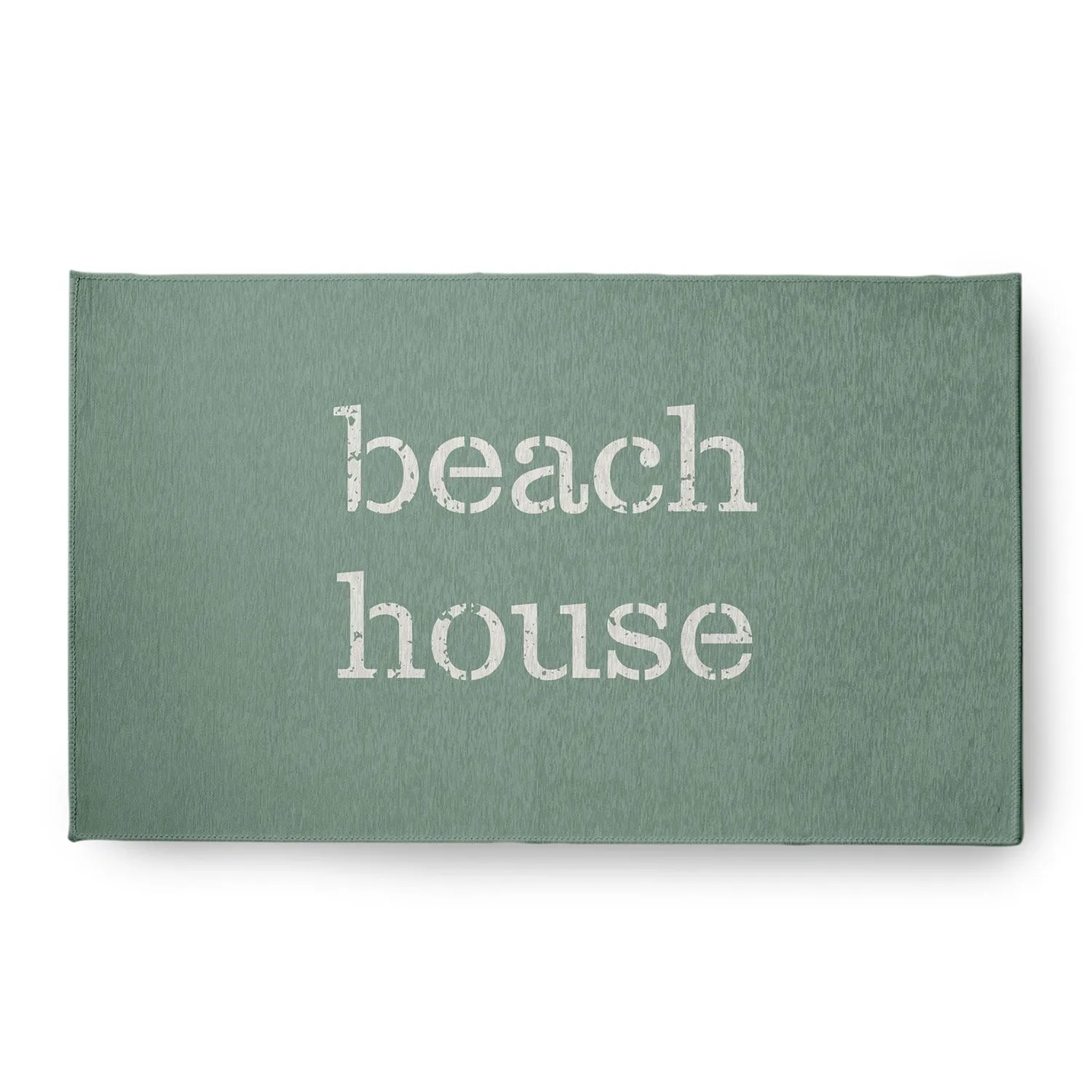 Beach House Nautical Chenille Rug