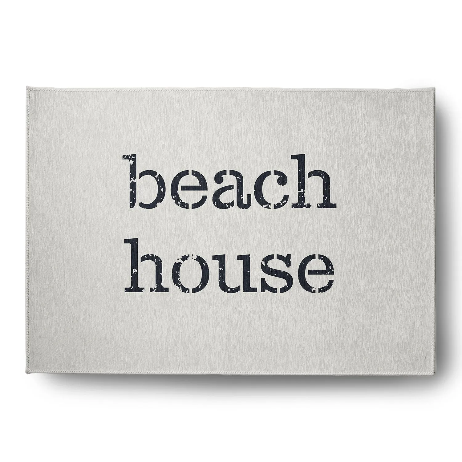 Beach House Nautical Chenille Rug
