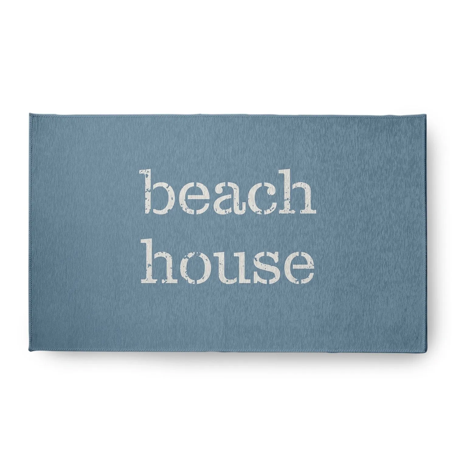 Beach House Nautical Chenille Rug