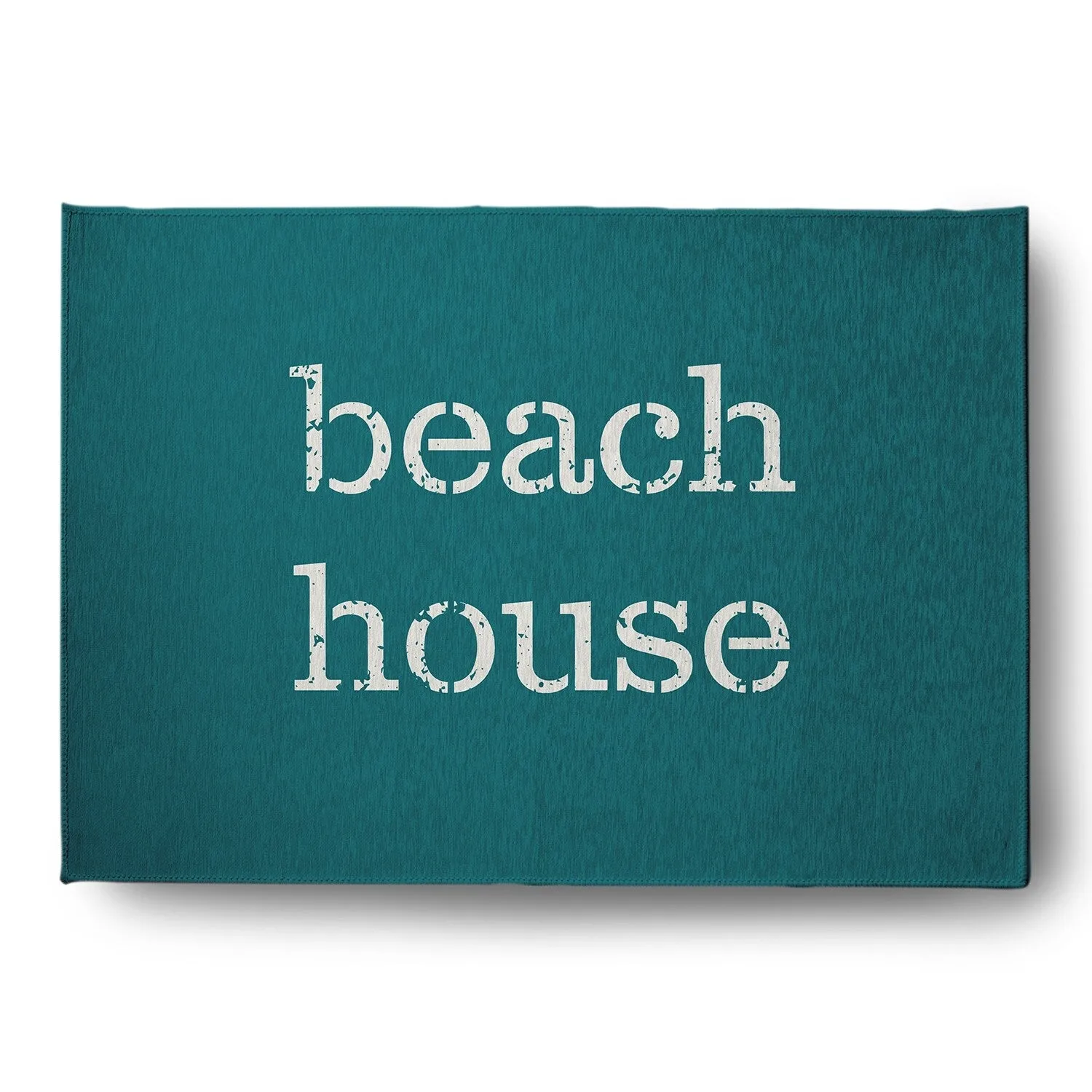Beach House Nautical Chenille Rug