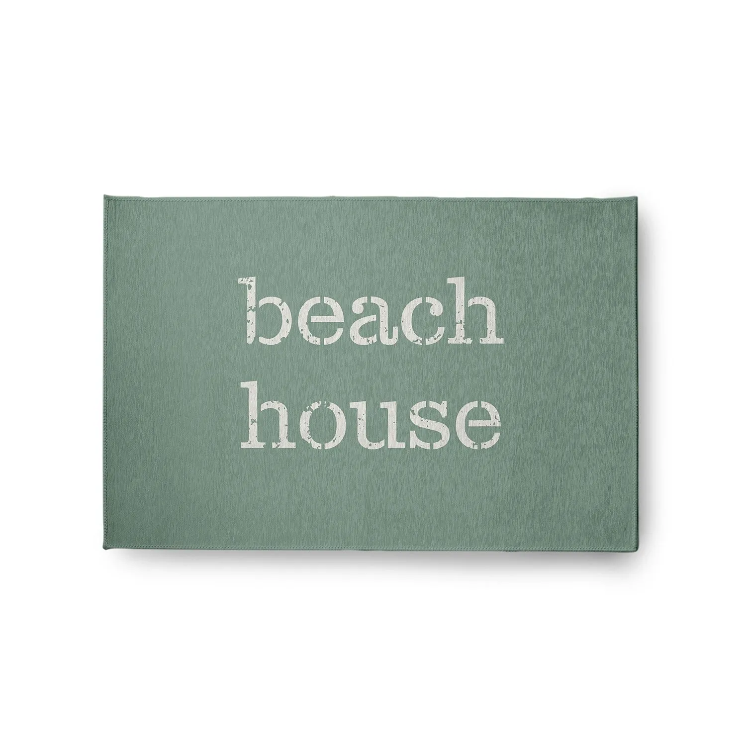Beach House Nautical Chenille Rug