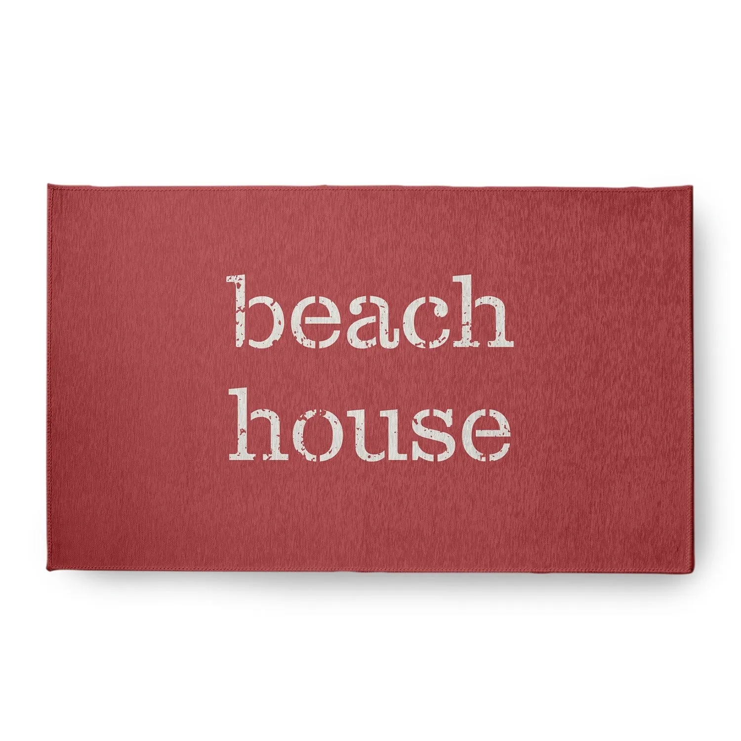 Beach House Nautical Chenille Rug