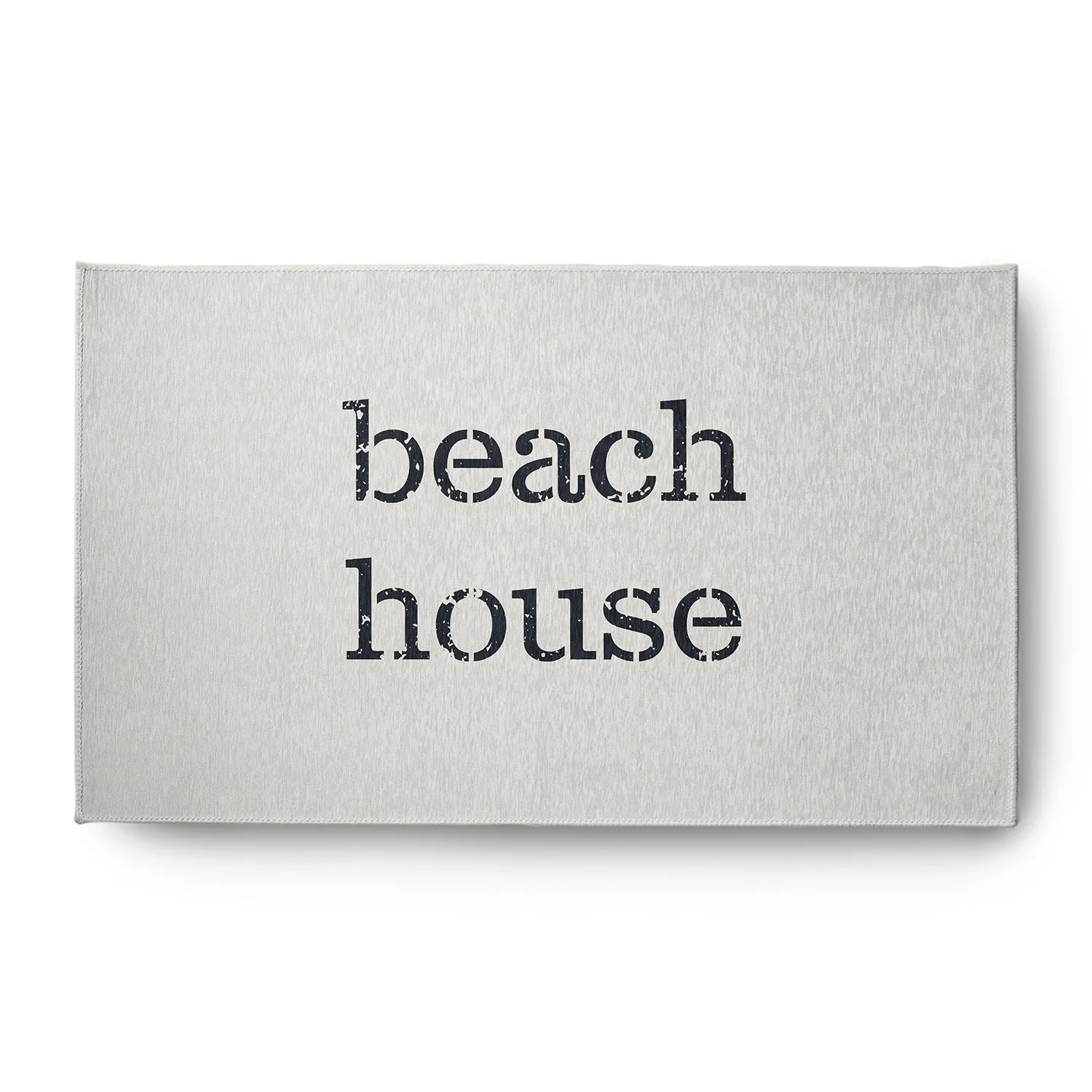 Beach House Nautical Chenille Rug