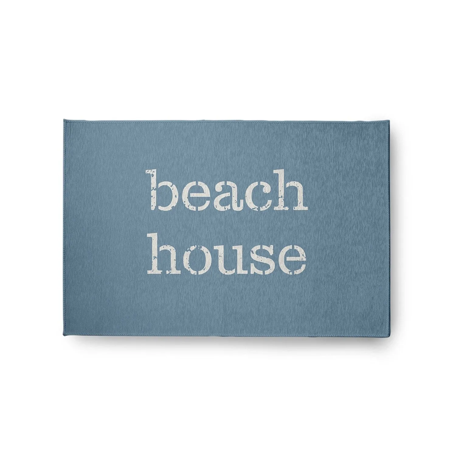 Beach House Nautical Chenille Rug