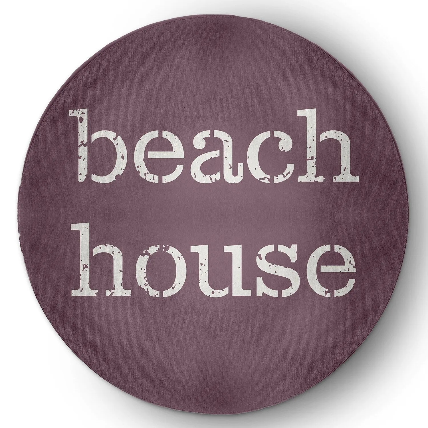 Beach House Nautical Chenille Rug