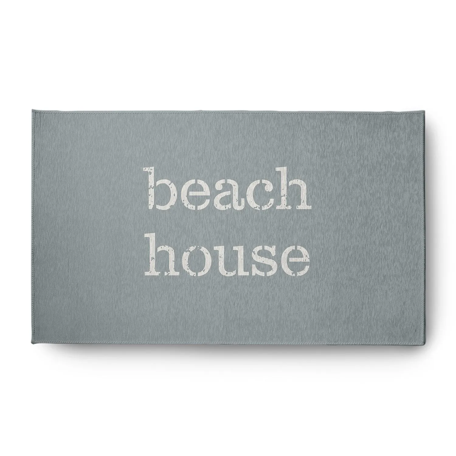 Beach House Nautical Chenille Rug