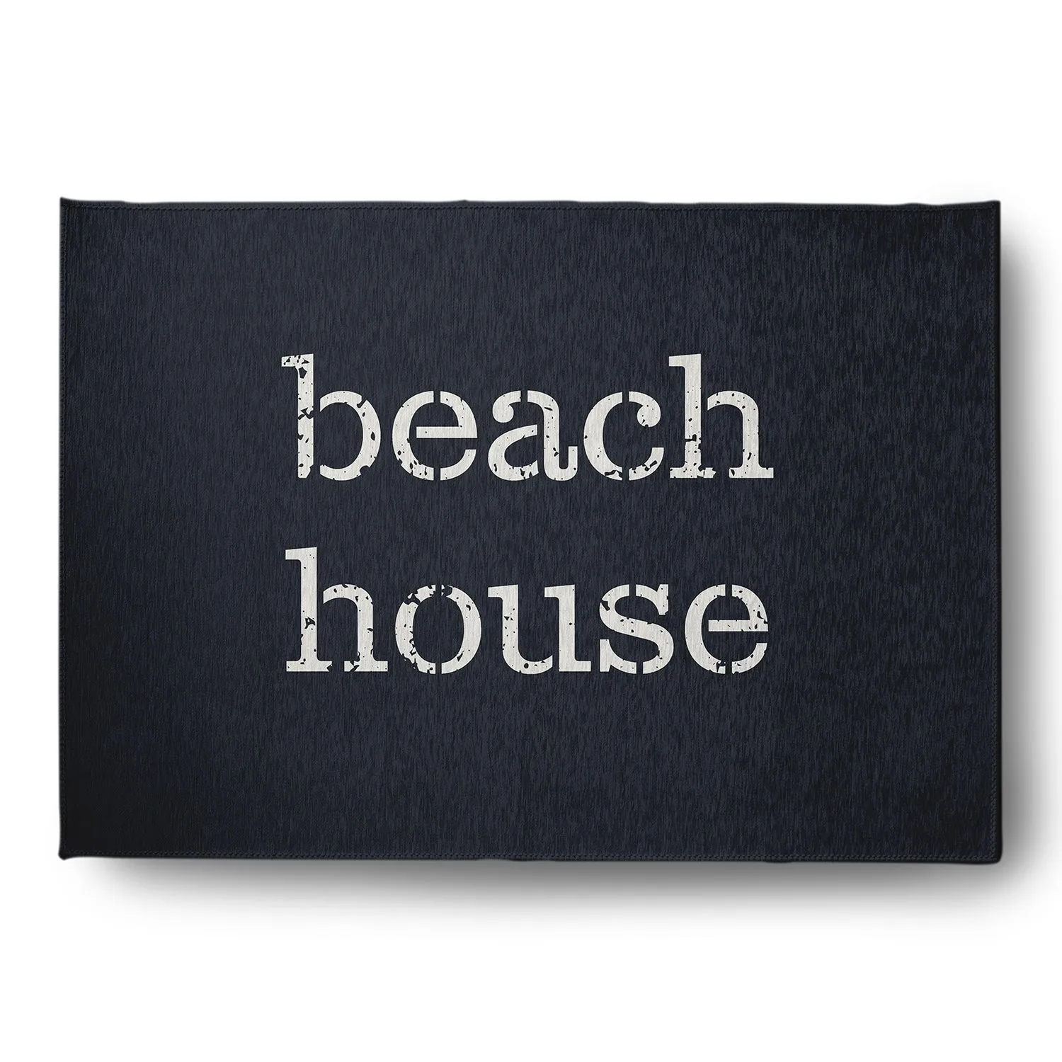 Beach House Nautical Chenille Rug