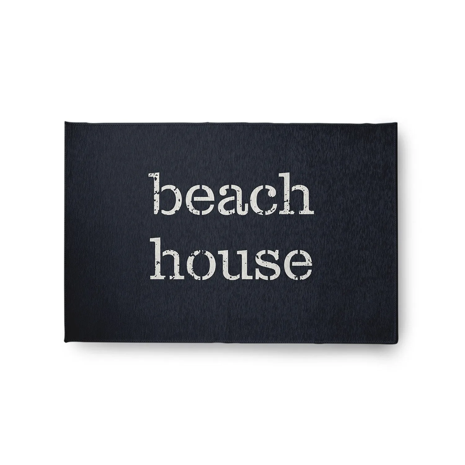 Beach House Nautical Chenille Rug