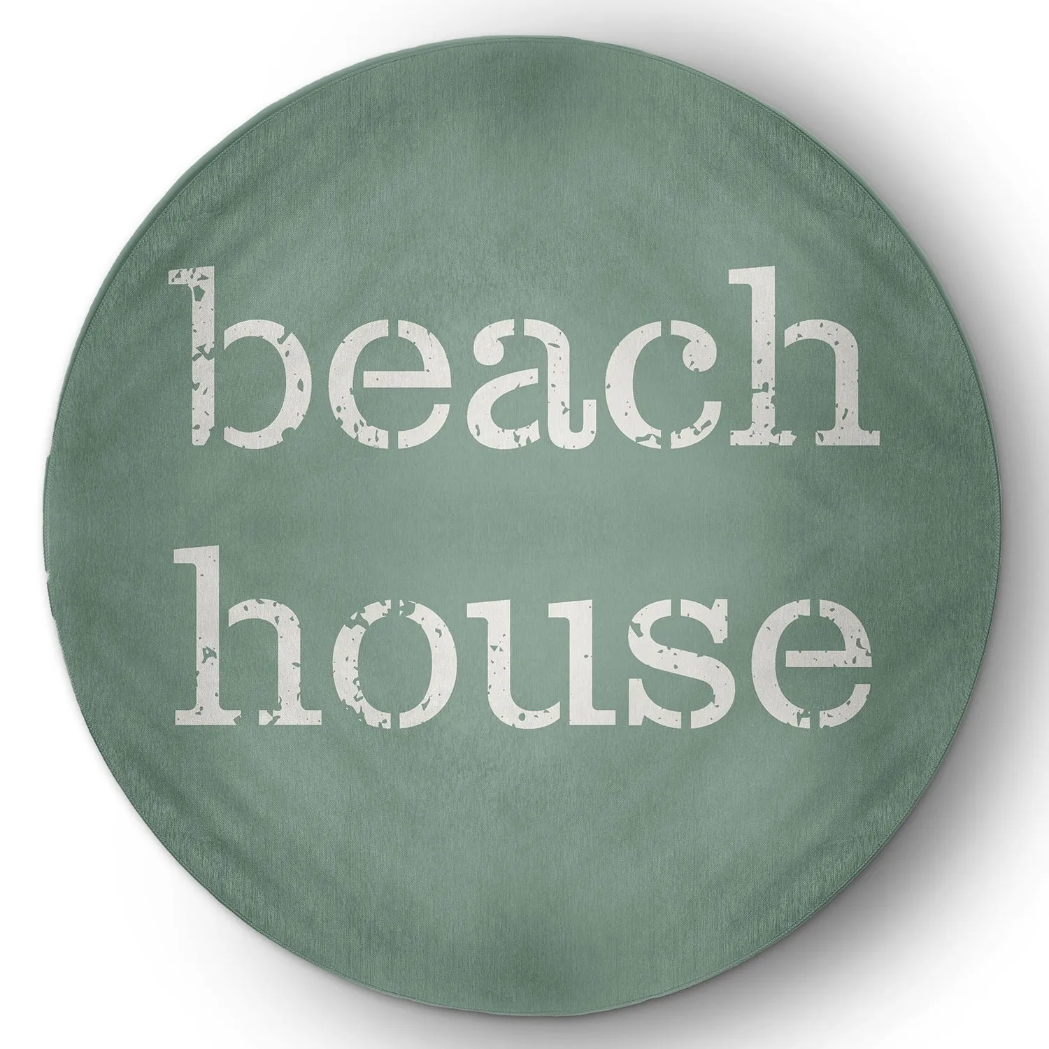 Beach House Nautical Chenille Rug