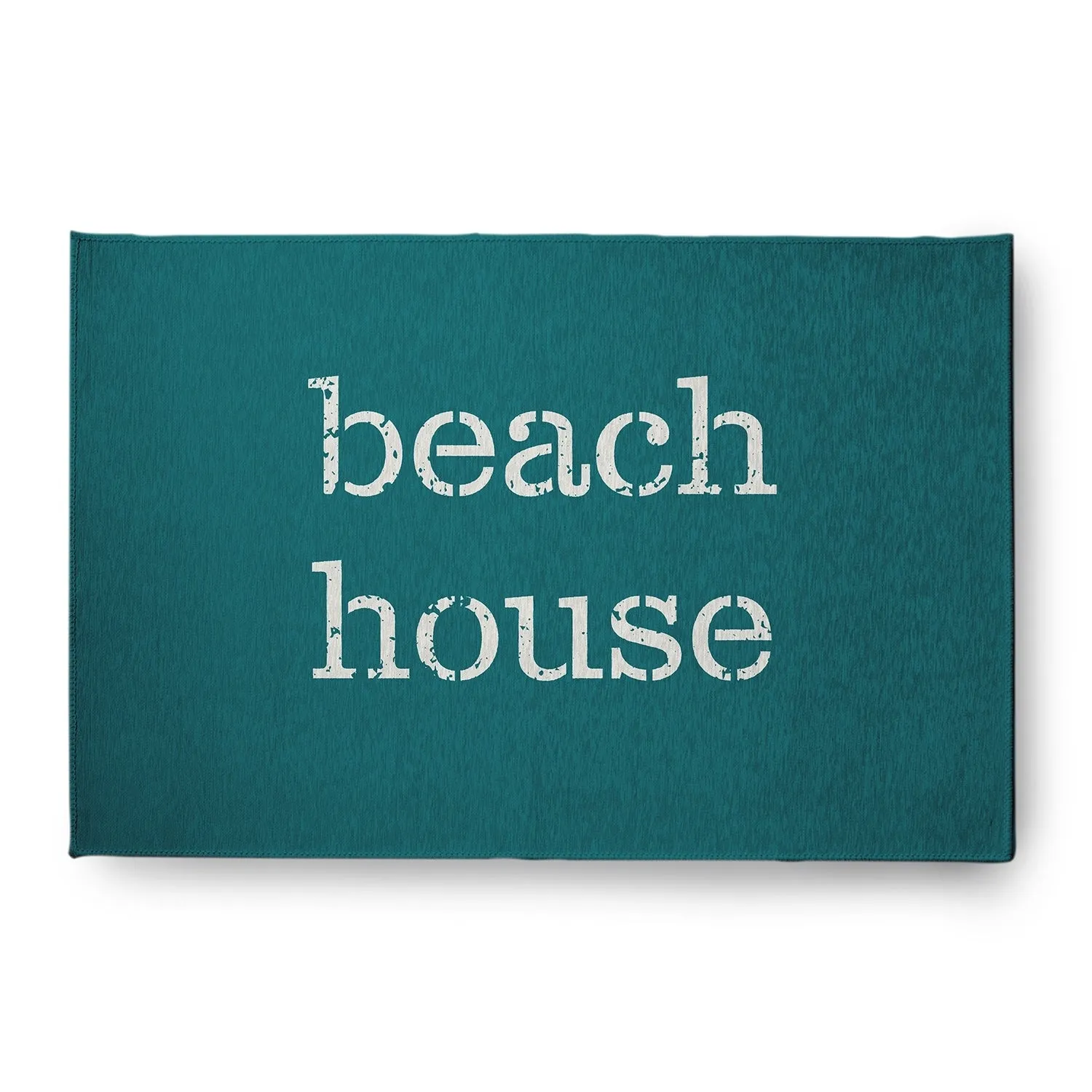 Beach House Nautical Chenille Rug