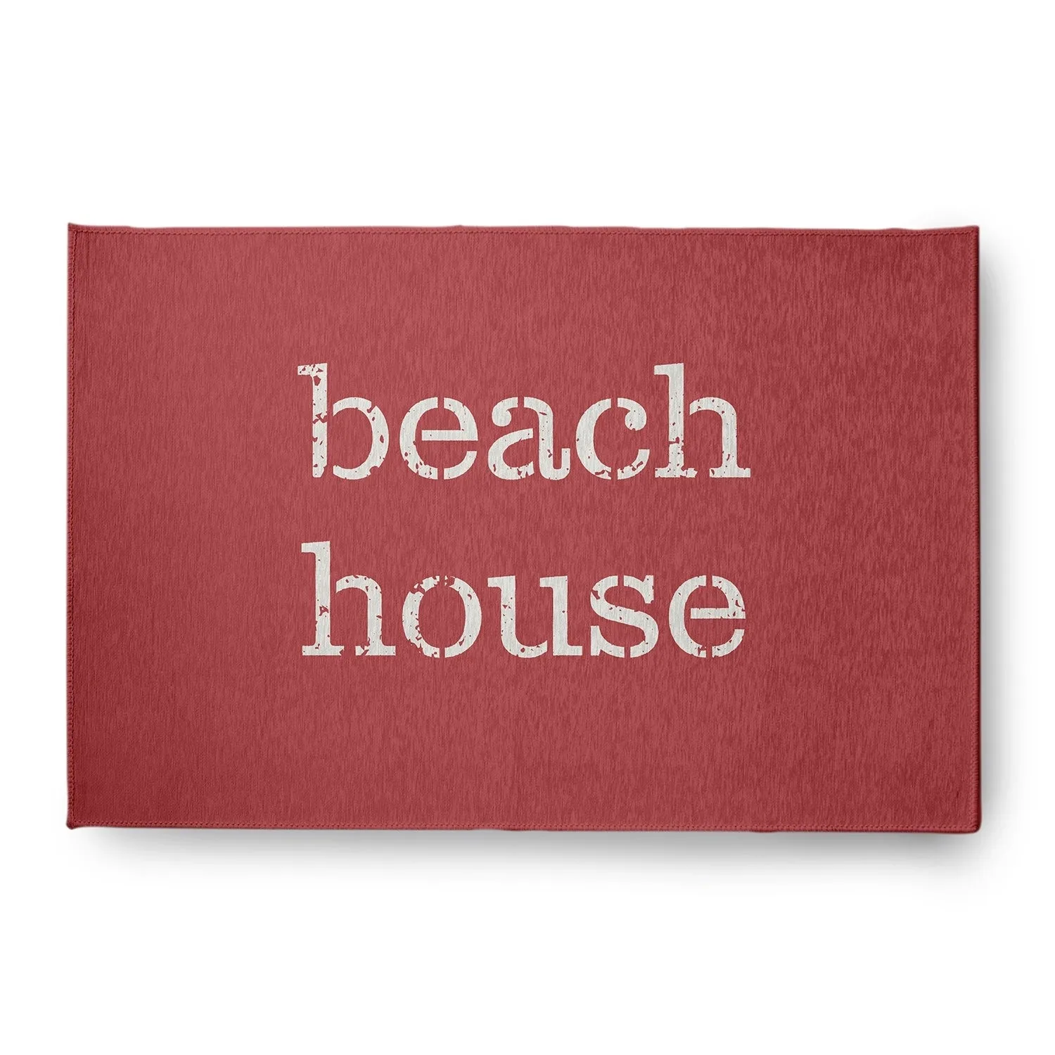 Beach House Nautical Chenille Rug