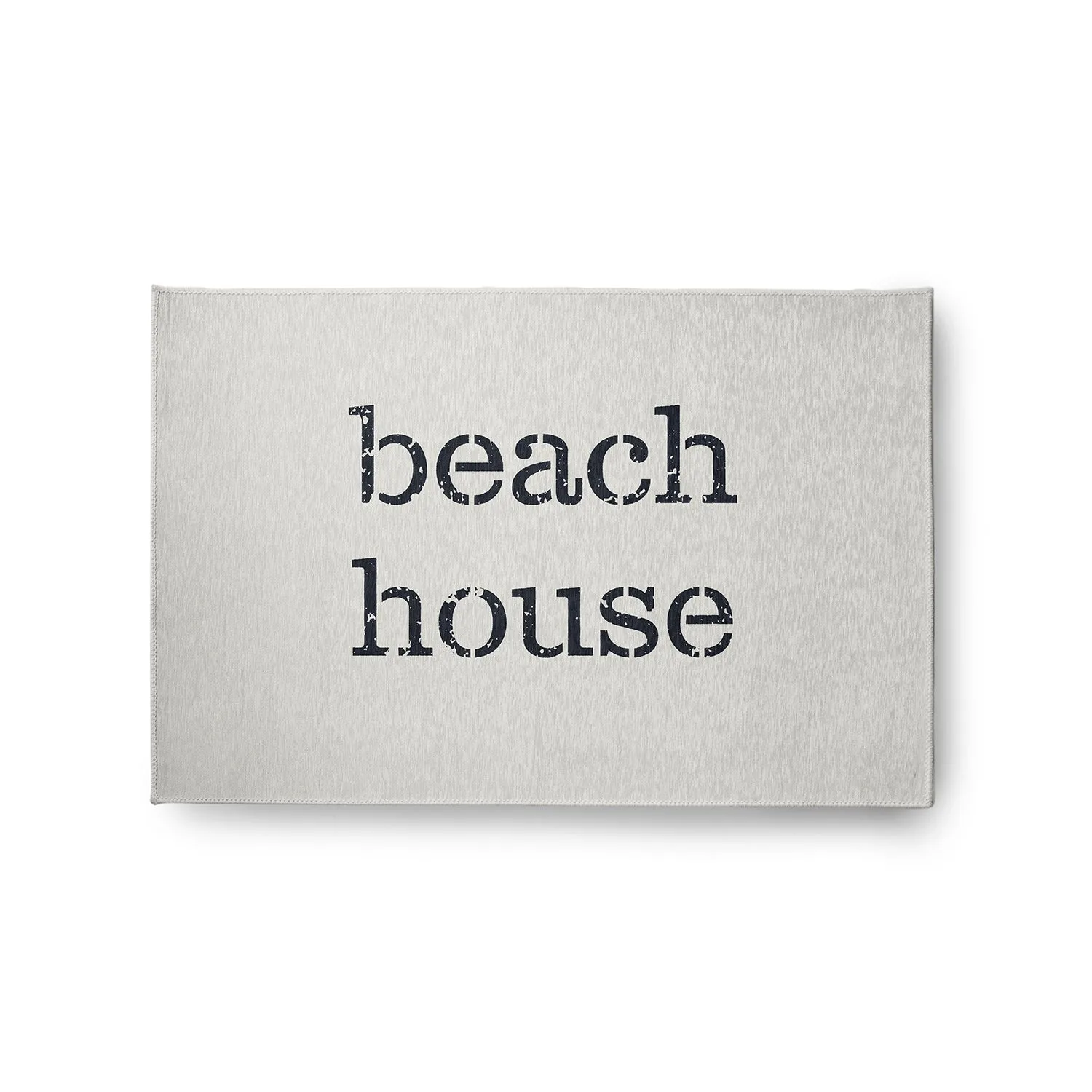 Beach House Nautical Chenille Rug