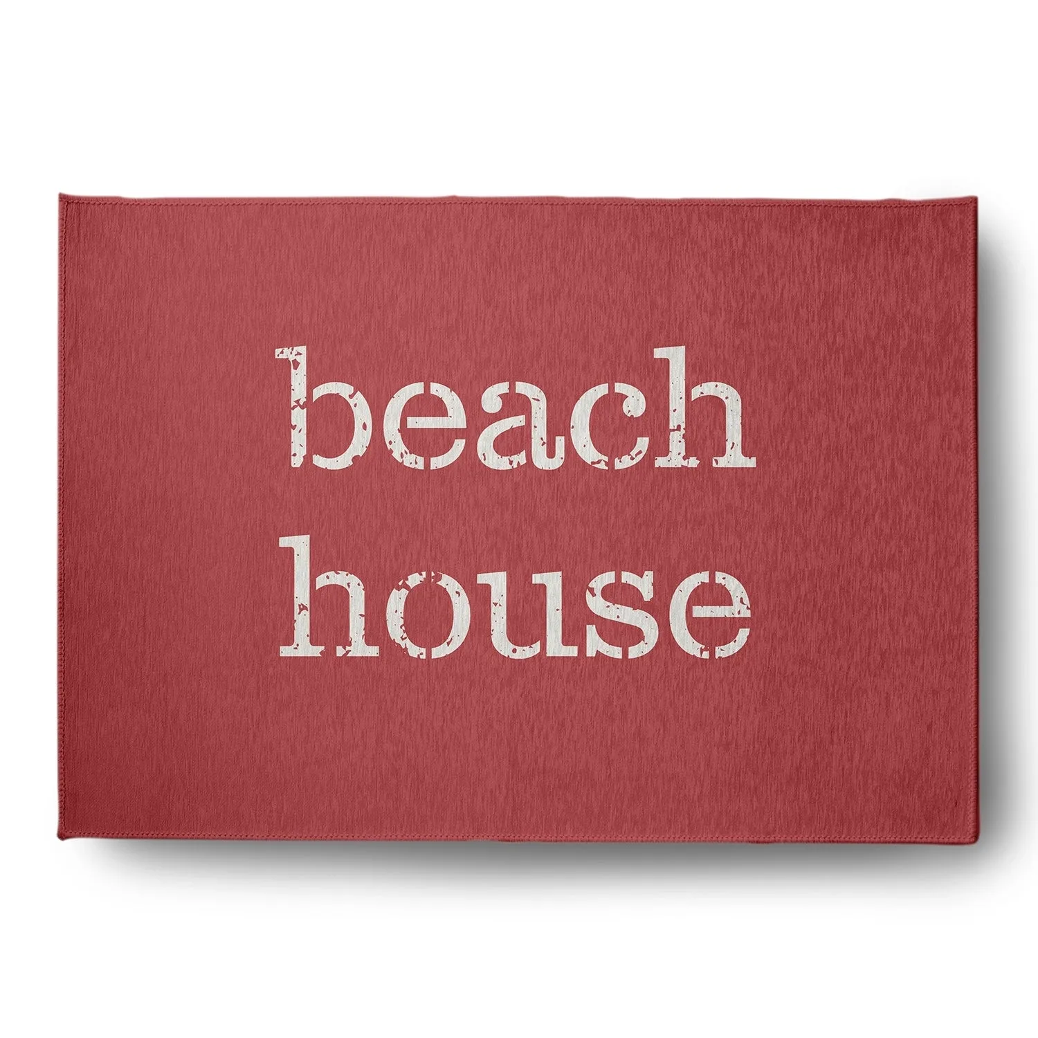 Beach House Nautical Chenille Rug