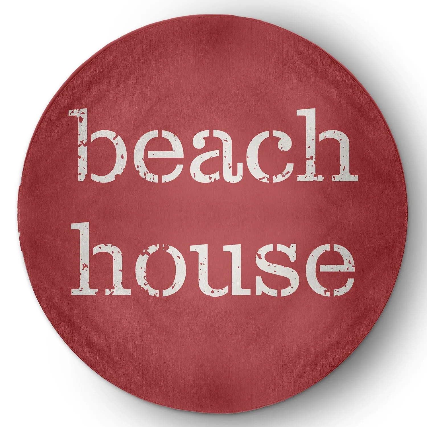 Beach House Nautical Chenille Rug