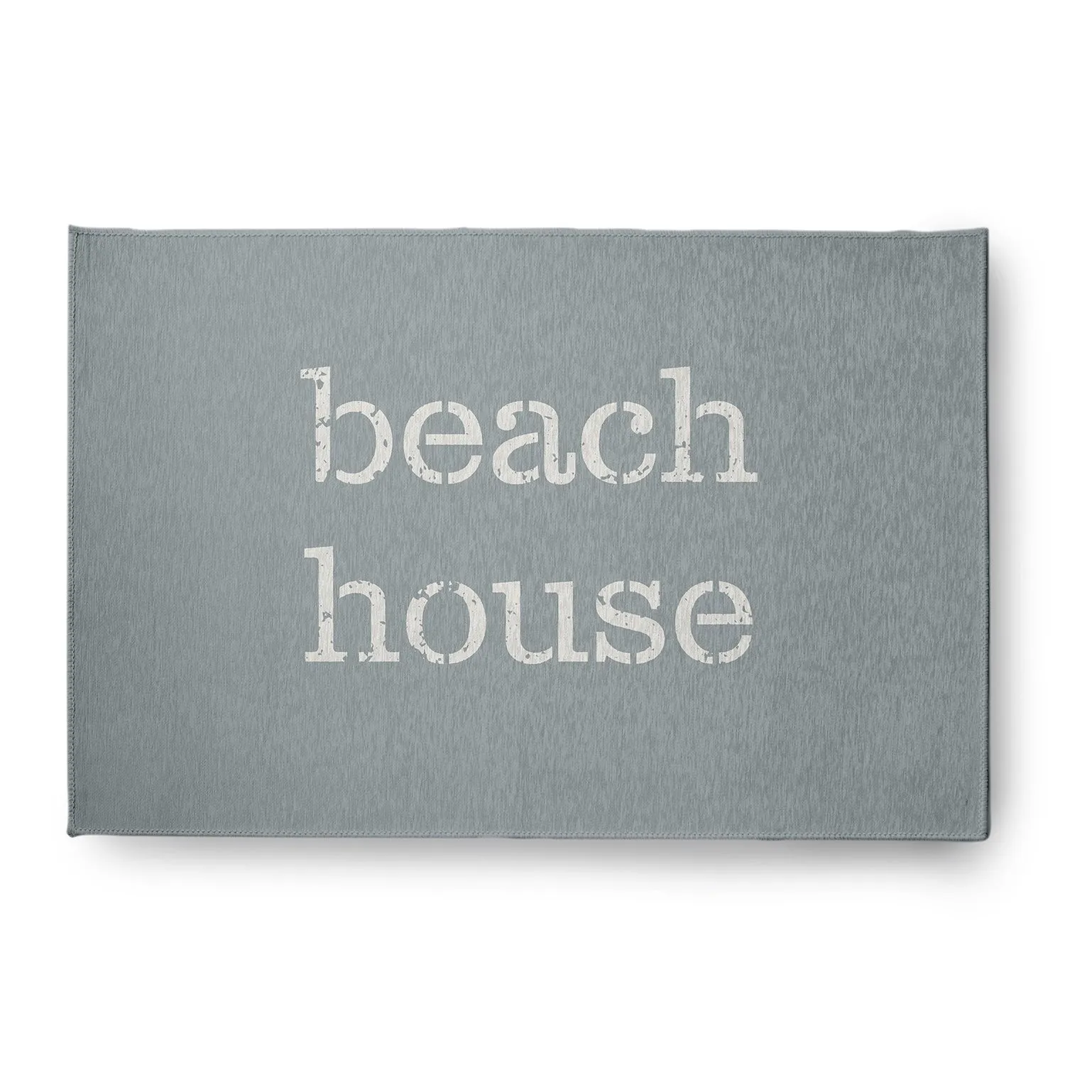 Beach House Nautical Chenille Rug
