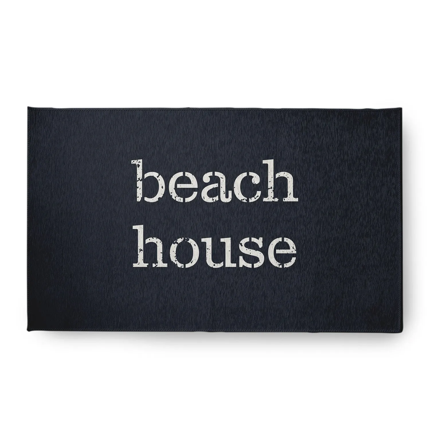 Beach House Nautical Chenille Rug