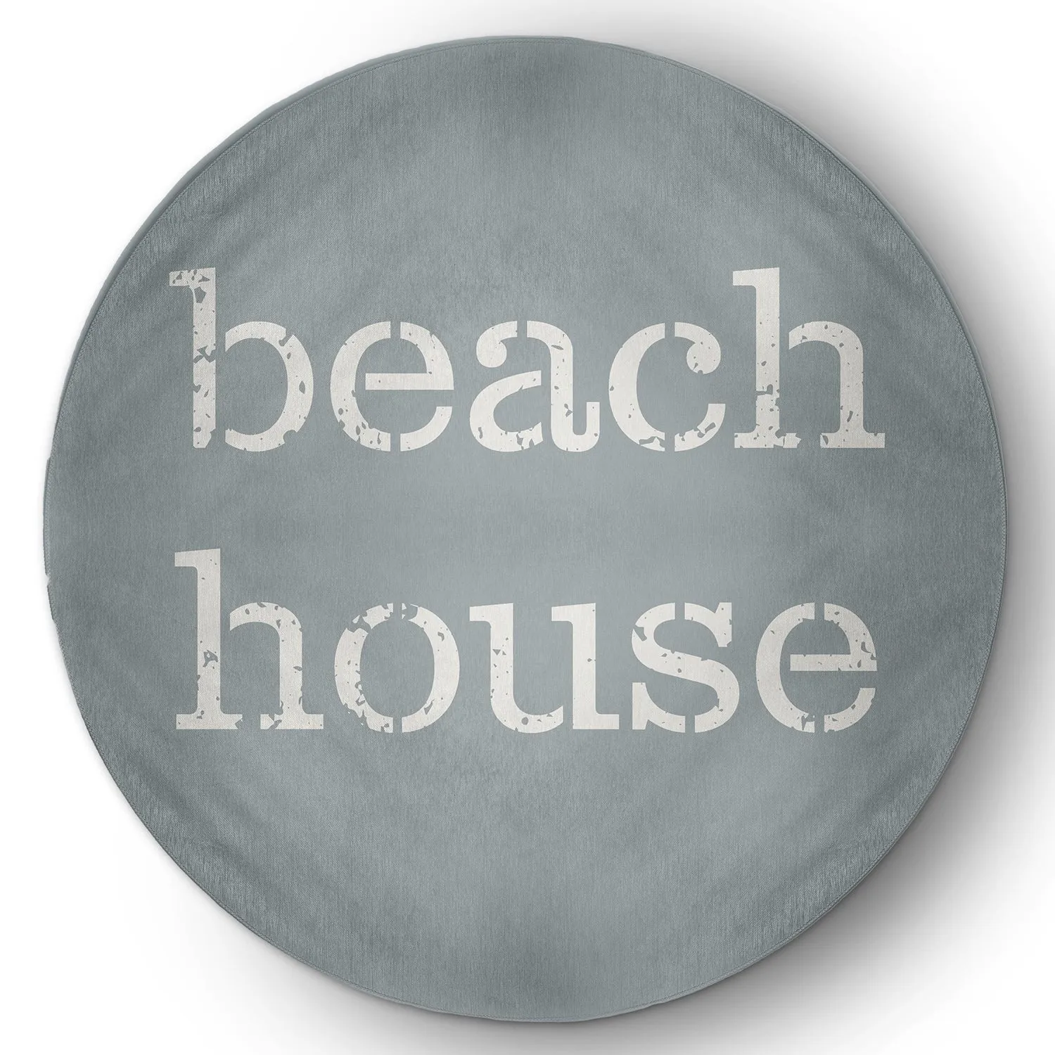 Beach House Nautical Chenille Rug