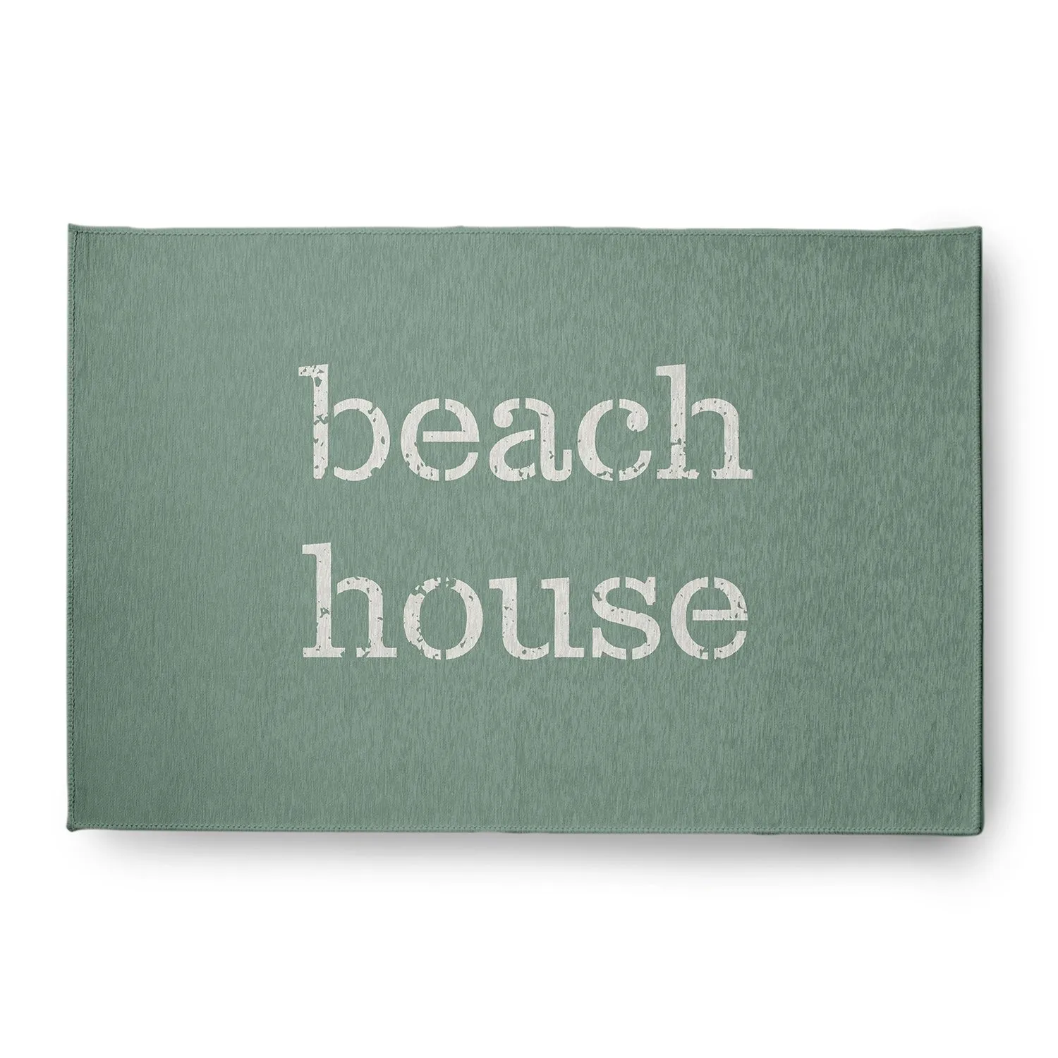 Beach House Nautical Chenille Rug