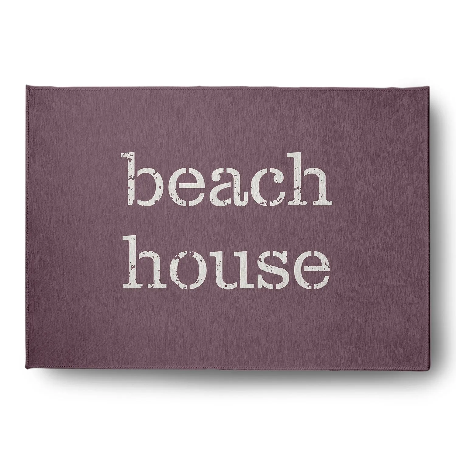 Beach House Nautical Chenille Rug