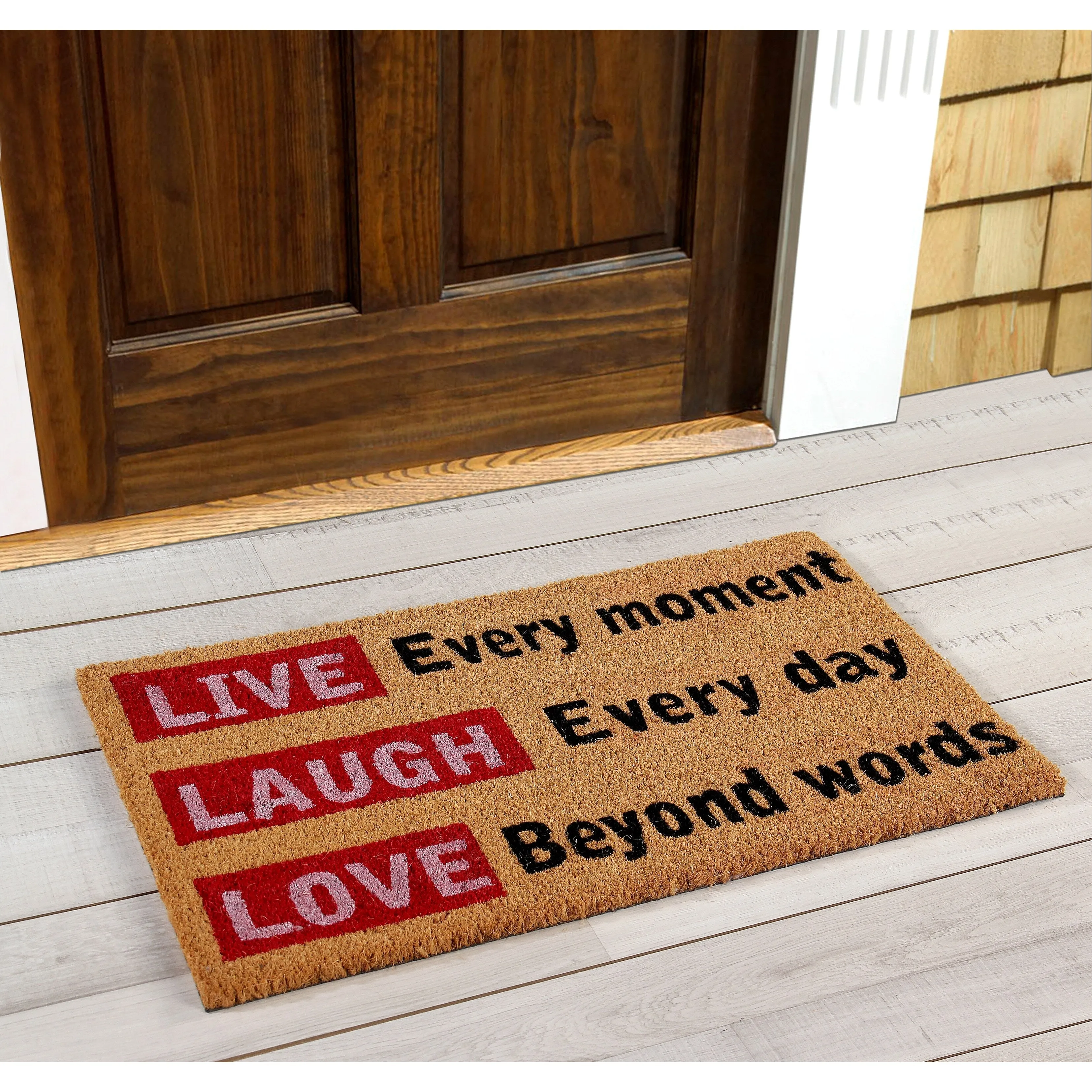 Better Trends Coir Door Mat 100% Natural Jute