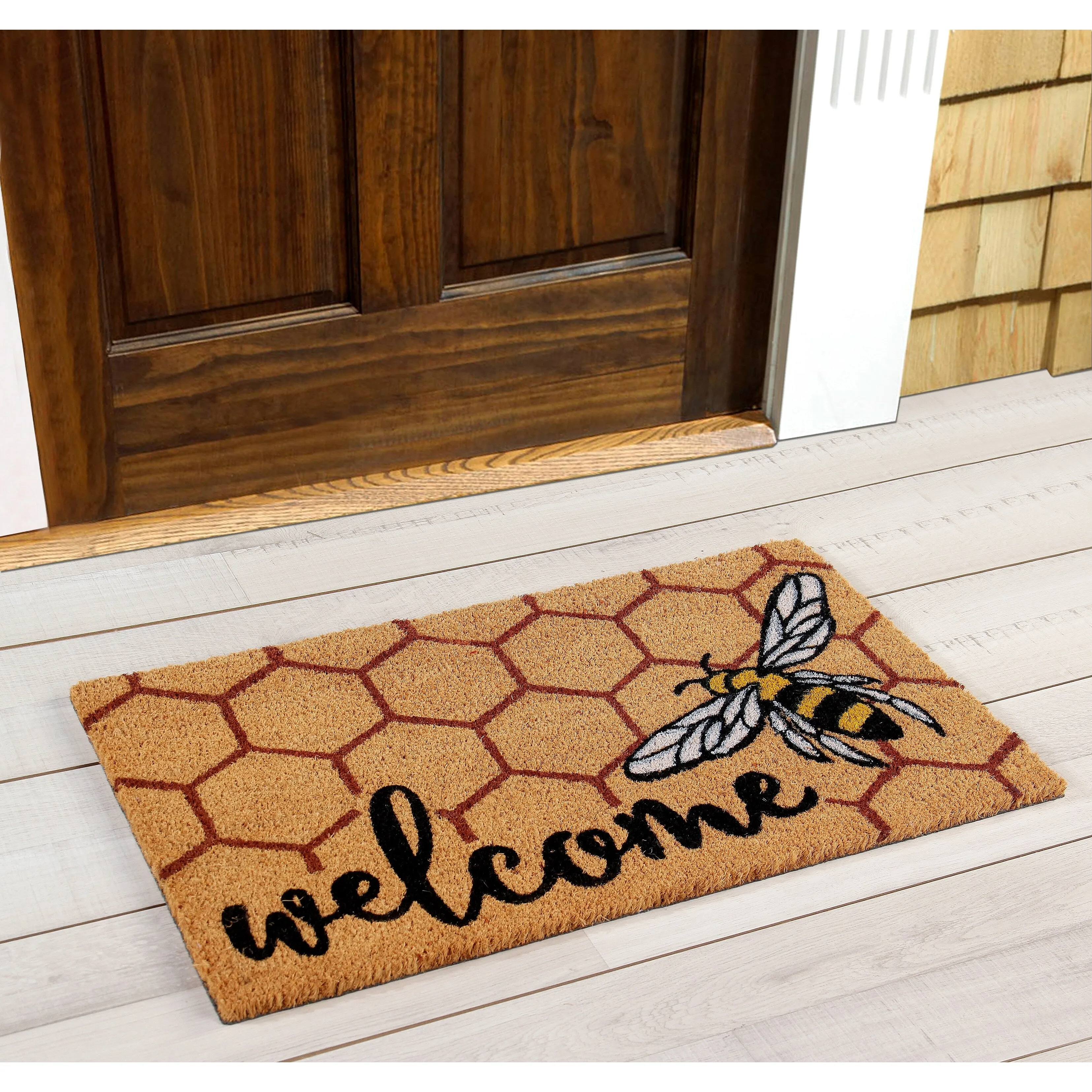 Better Trends Coir Door Mat 100% Natural Jute