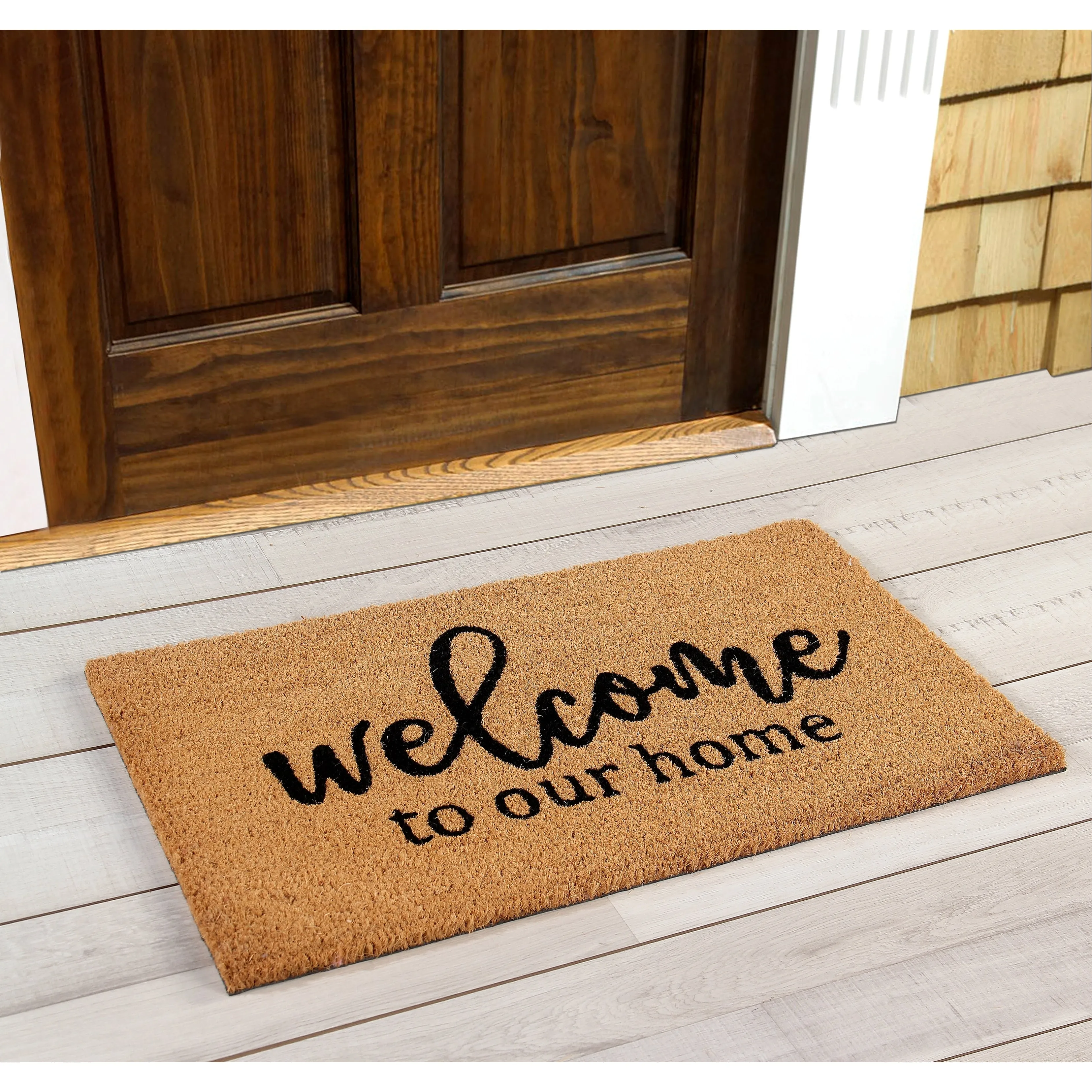 Better Trends Coir Door Mat 100% Natural Jute