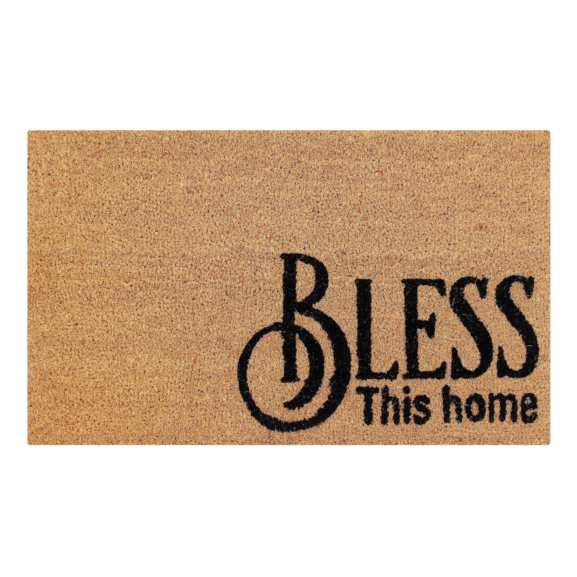 Better Trends Coir Door Mat 100% Natural Jute