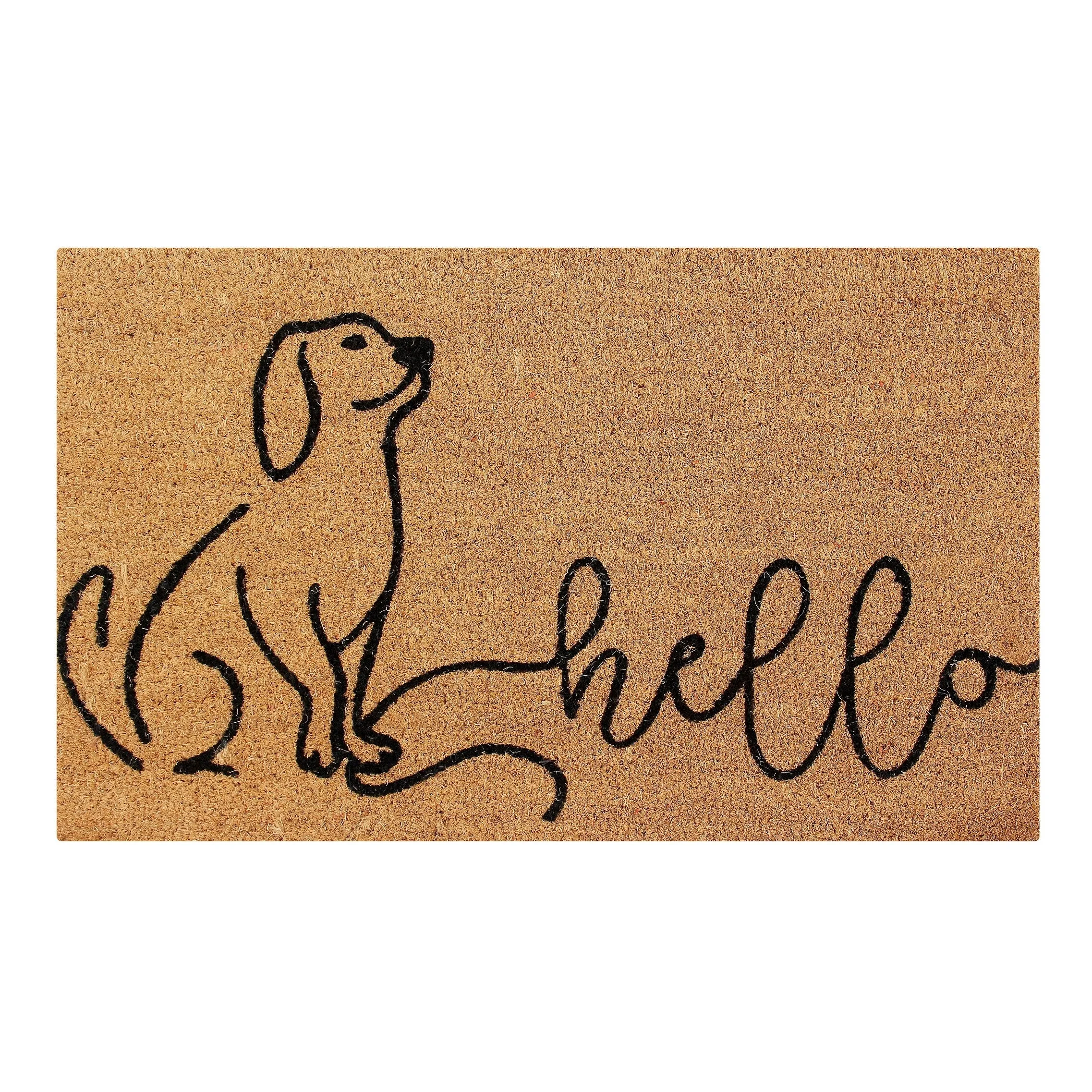 Better Trends Coir Door Mat 100% Natural Jute