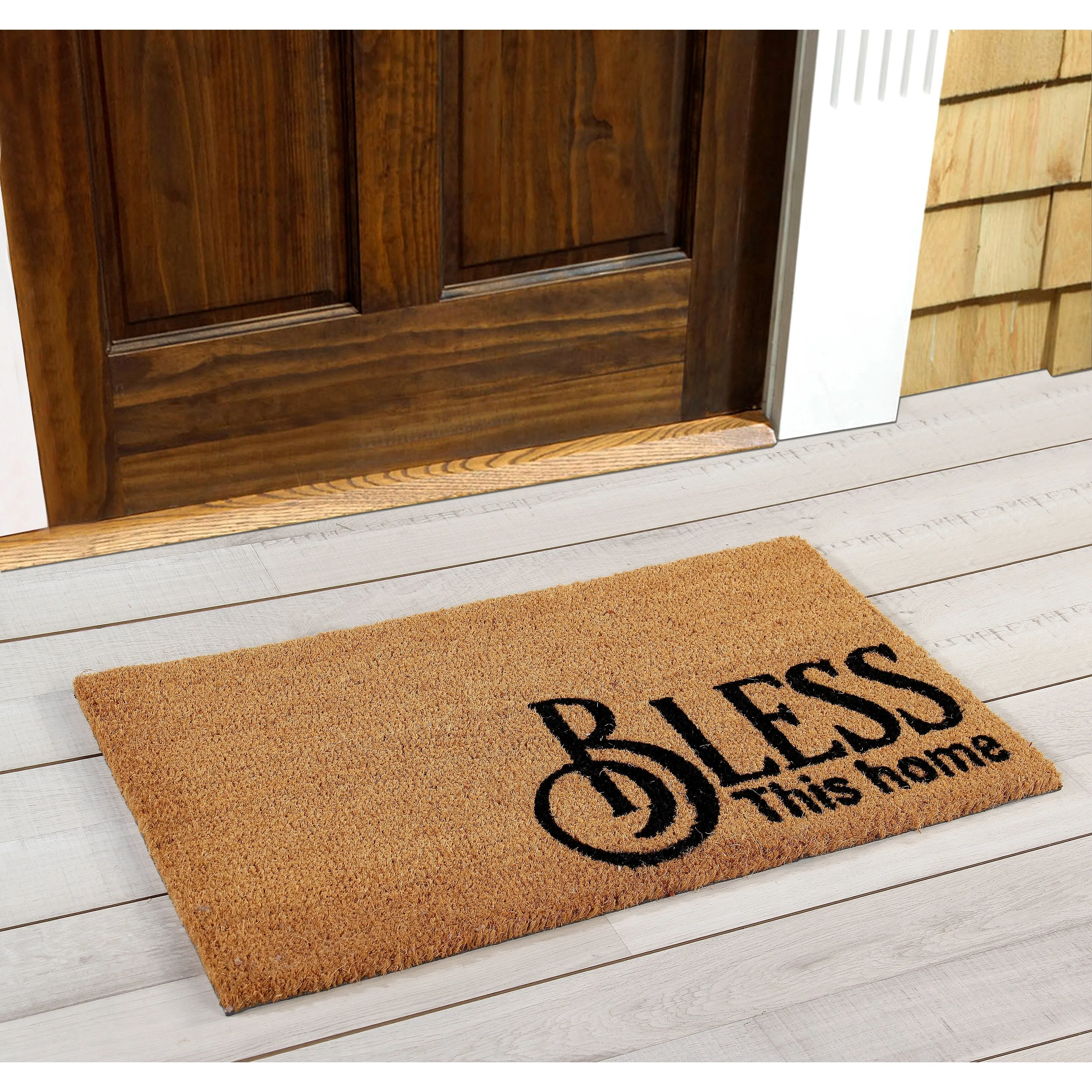 Better Trends Coir Door Mat 100% Natural Jute