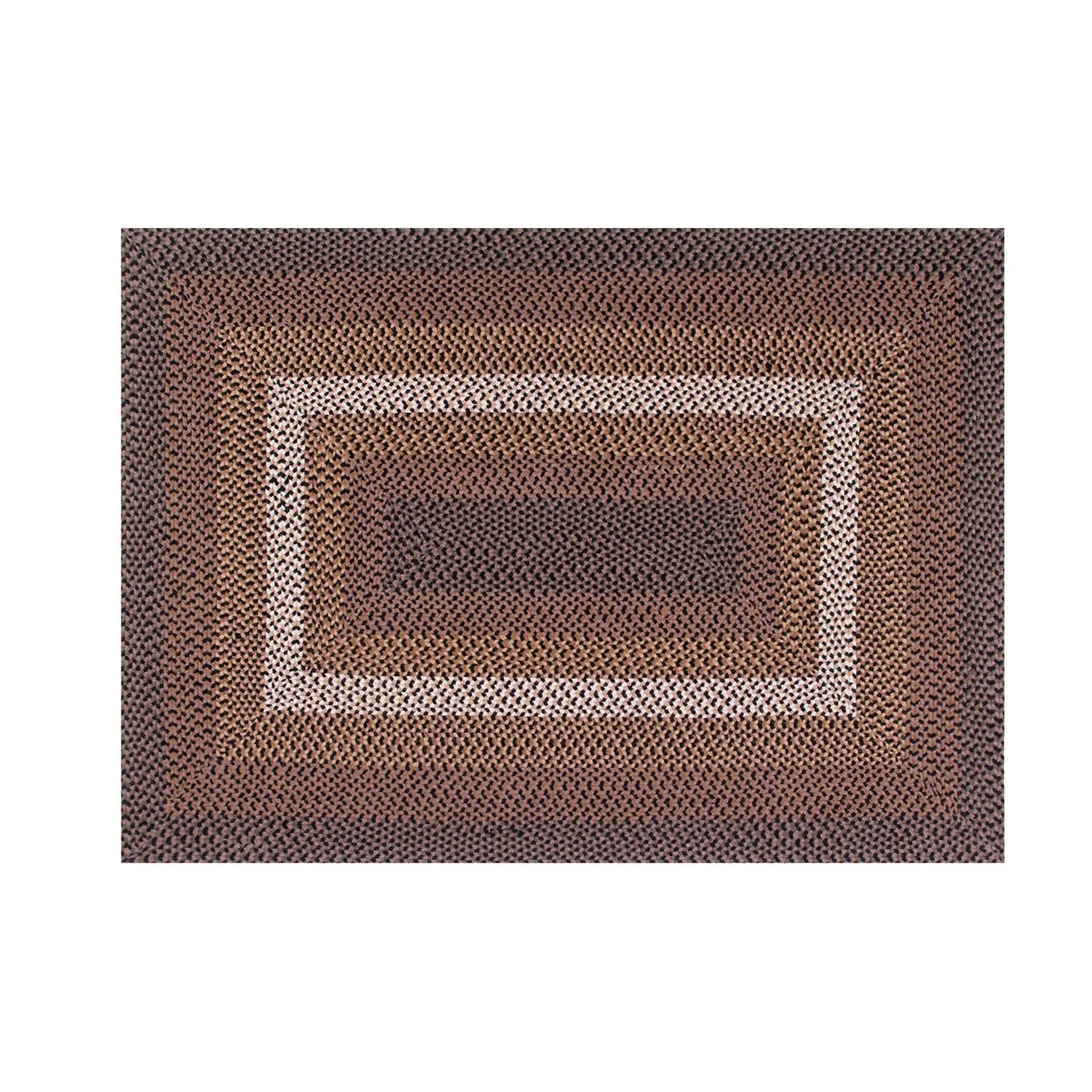 Better Trends Woodbridge Braid 100% Wool Stain Resistant. Double-Sided Reversible Rectangle Indoor Area Utility Rug