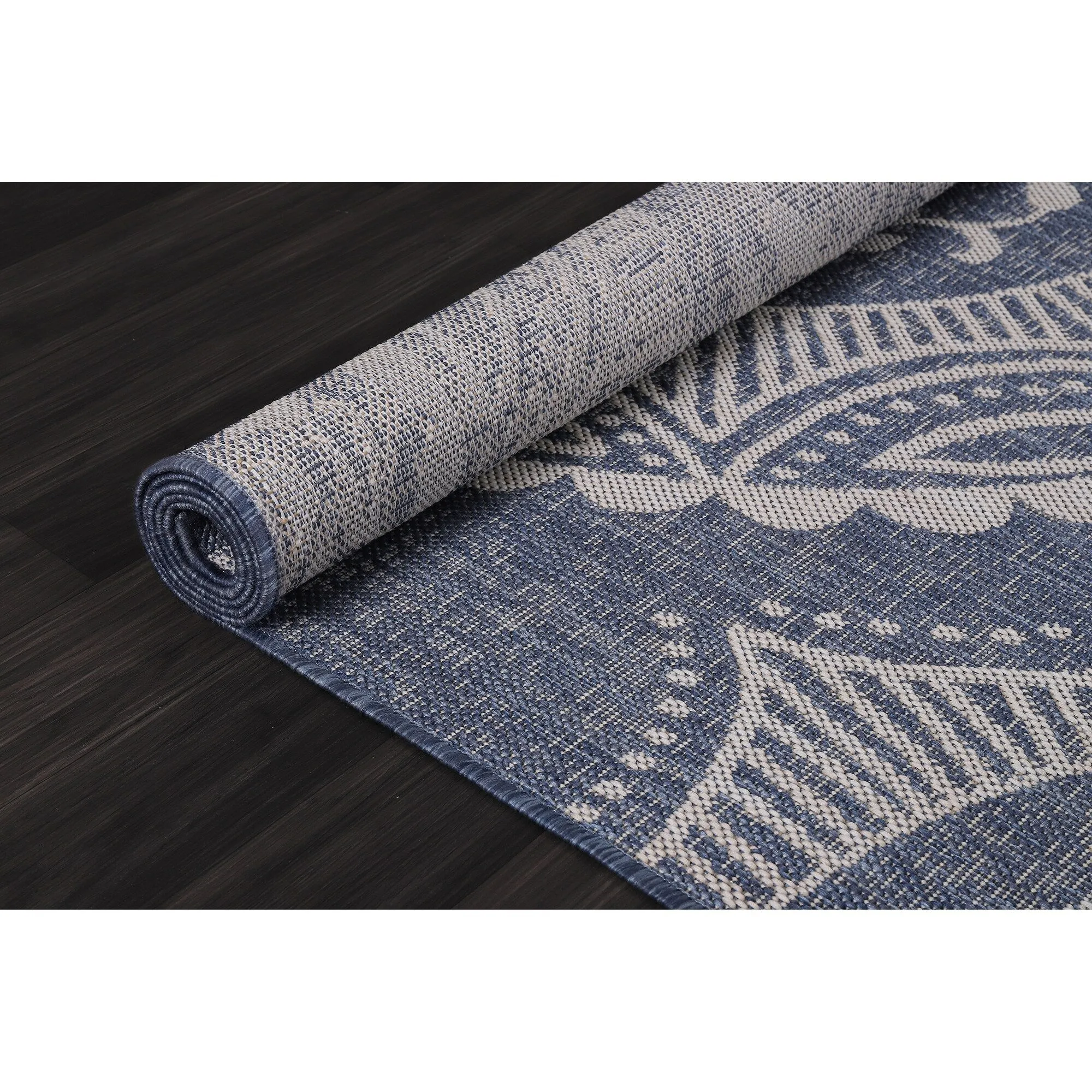 Beverly Rug Medallion Modern Indoor Outdoor Washable Area Rug
