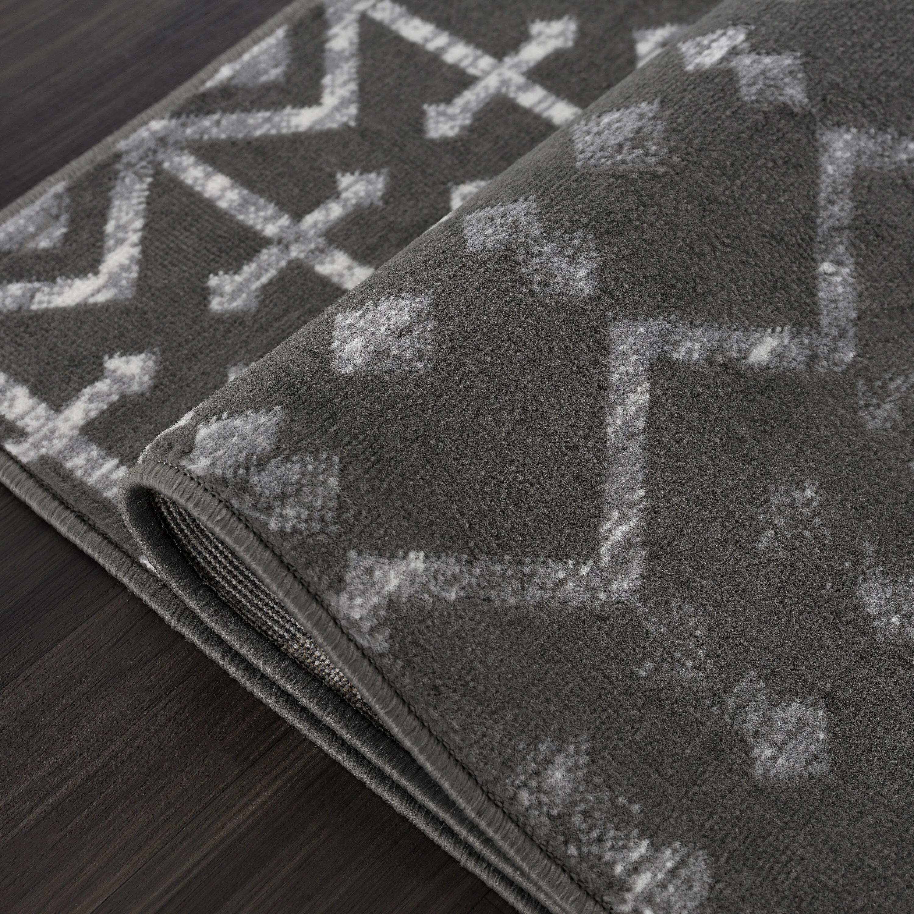 Beverly Rug Modern Bohemian Trellis Indoor Area Rug with Jute Backing for Living Room. Kitchen. Bedroom
